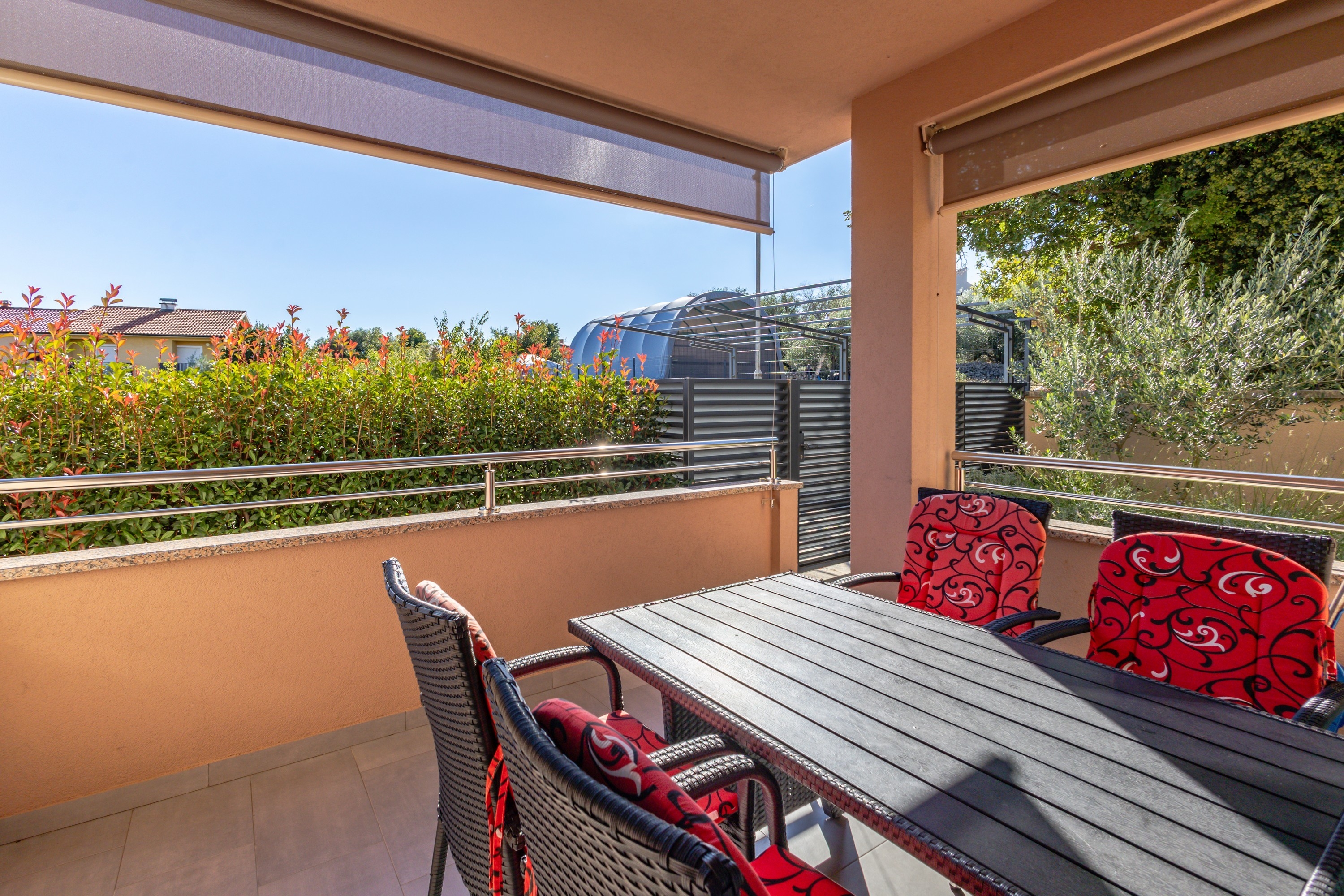 Two bedroom apartment with terrace Čižići, Krk (A-19405-d)