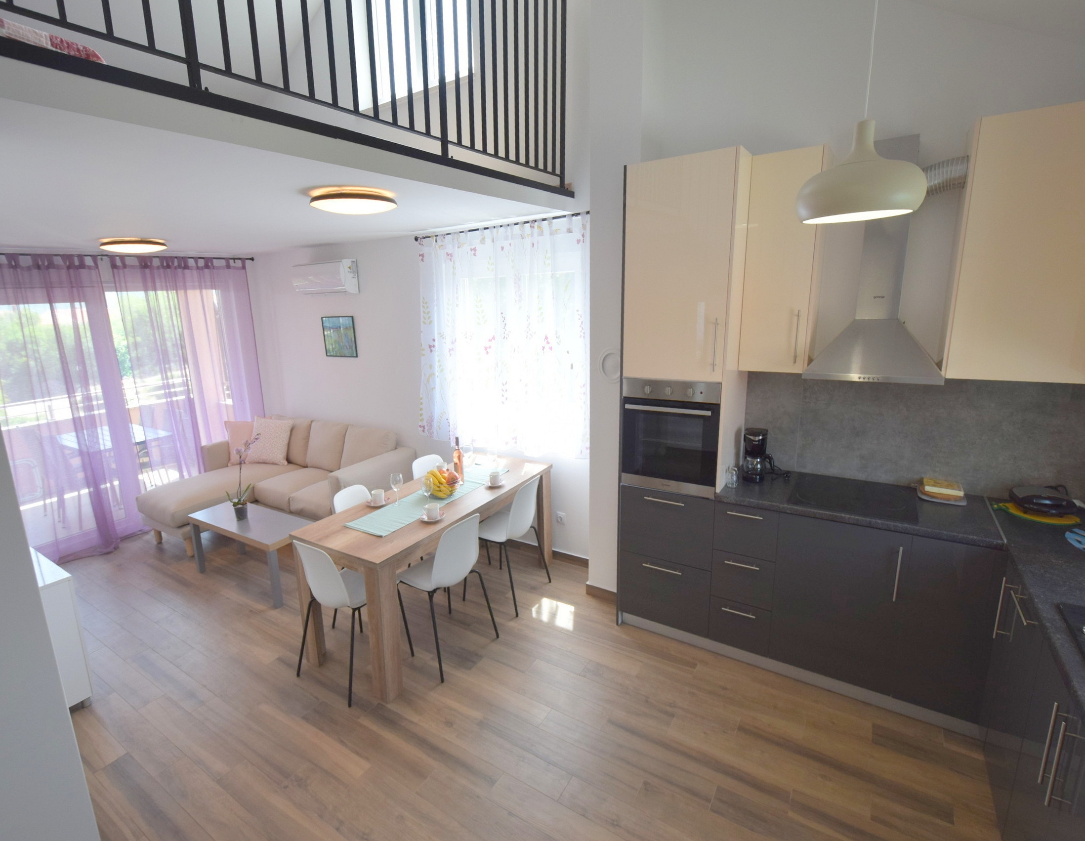 Two bedroom apartment with terrace Čižići, Krk  A-f