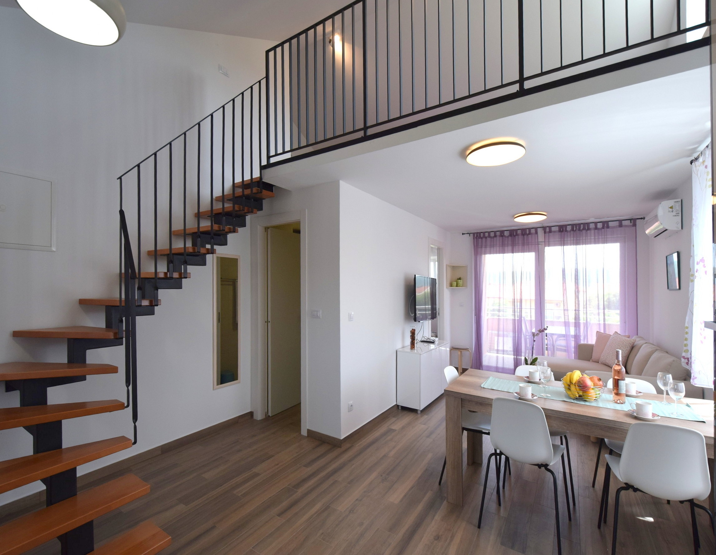 Two bedroom apartment with terrace Čižići, Krk  A-f