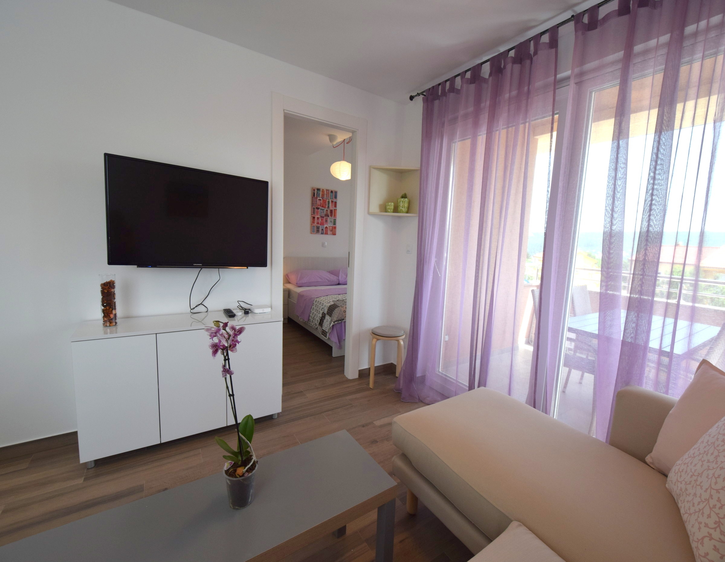 Two bedroom apartment with terrace Čižići, Krk  A-f