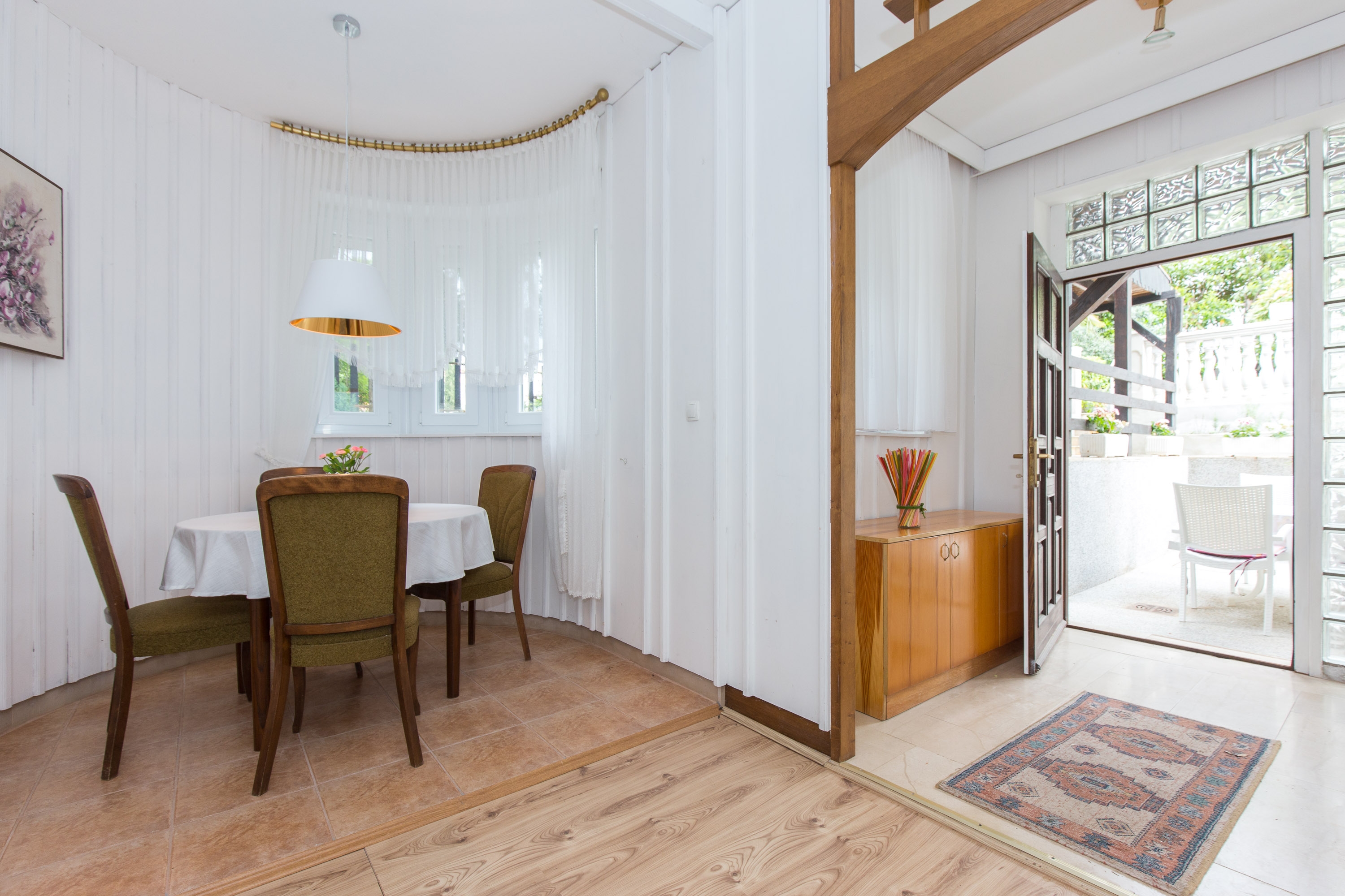 Two bedroom apartment with terrace Malinska, Krk  A-a