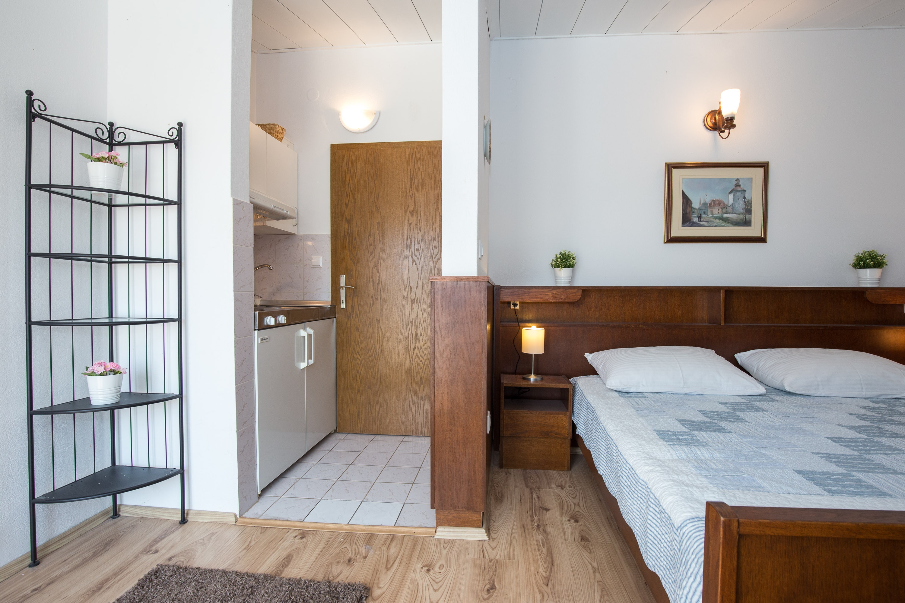 Studio flat with balcony Malinska, Krk (AS-19408-b)