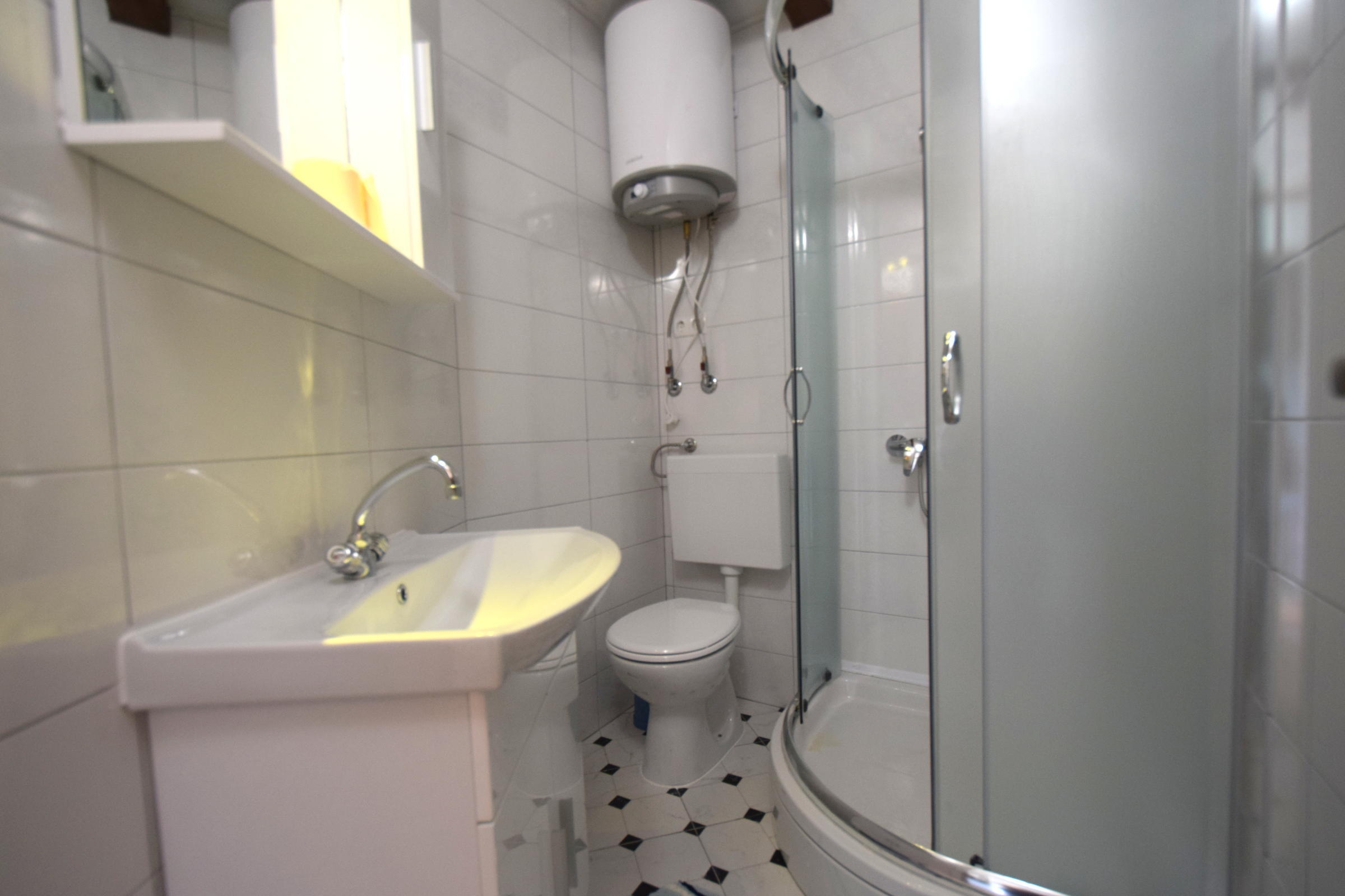 Two bedroom apartment with balcony and sea view Čižići, Krk  A-b