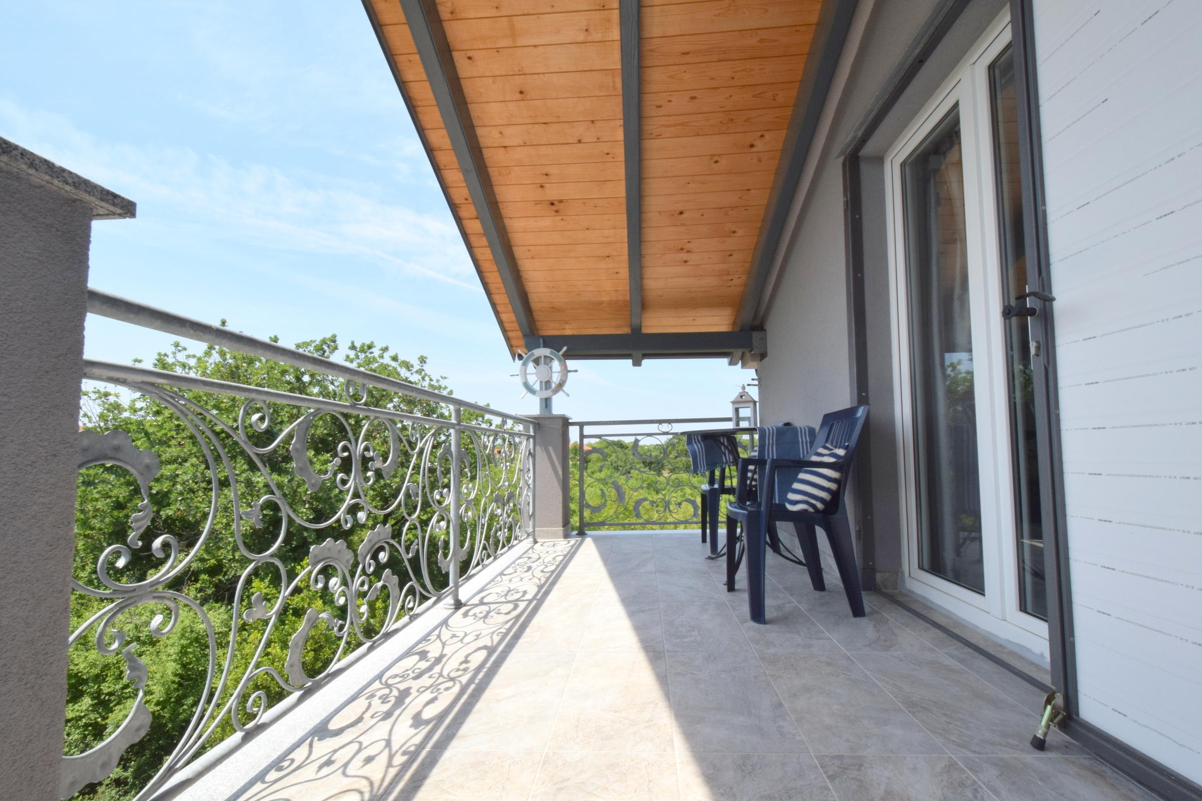 Two bedroom apartment with balcony Gabonjin, Krk  A-b