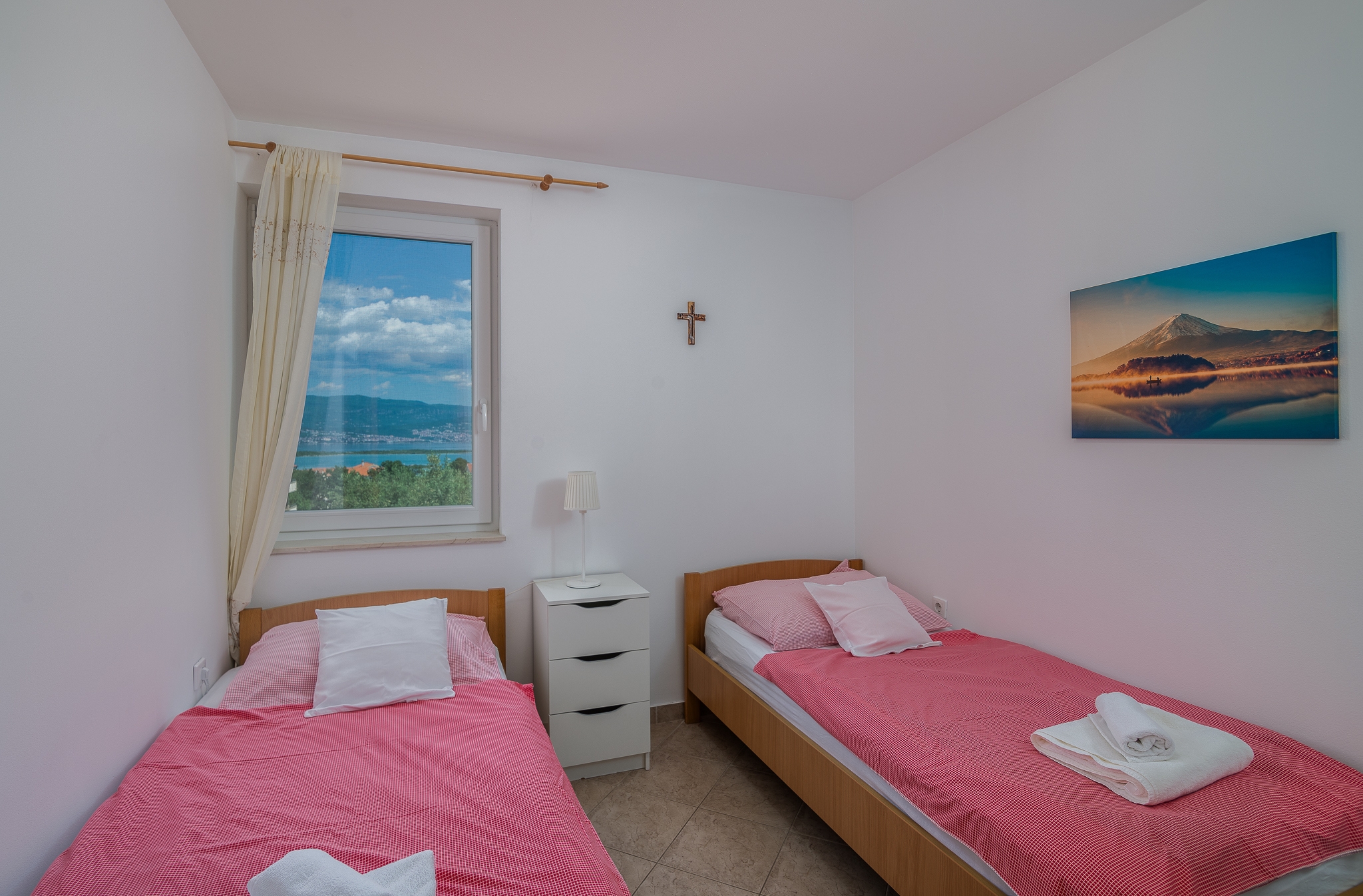 Two bedroom apartment with terrace Čižići, Krk  A-a