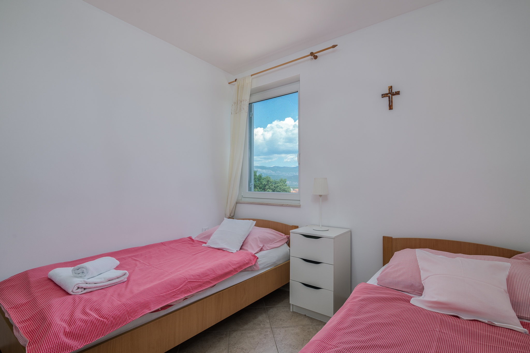 Two bedroom apartment with terrace Čižići, Krk  A-a