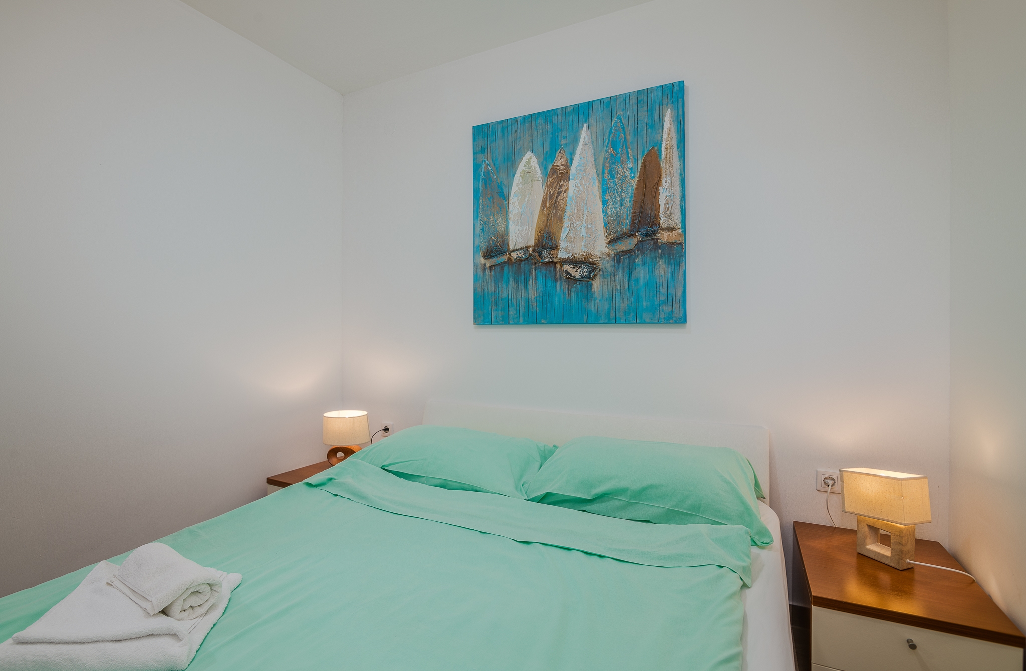Two bedroom apartment with terrace Čižići, Krk  A-a