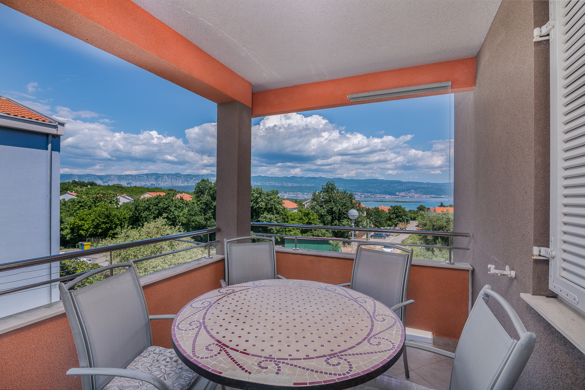 Two bedroom apartment with terrace Čižići, Krk  A-a