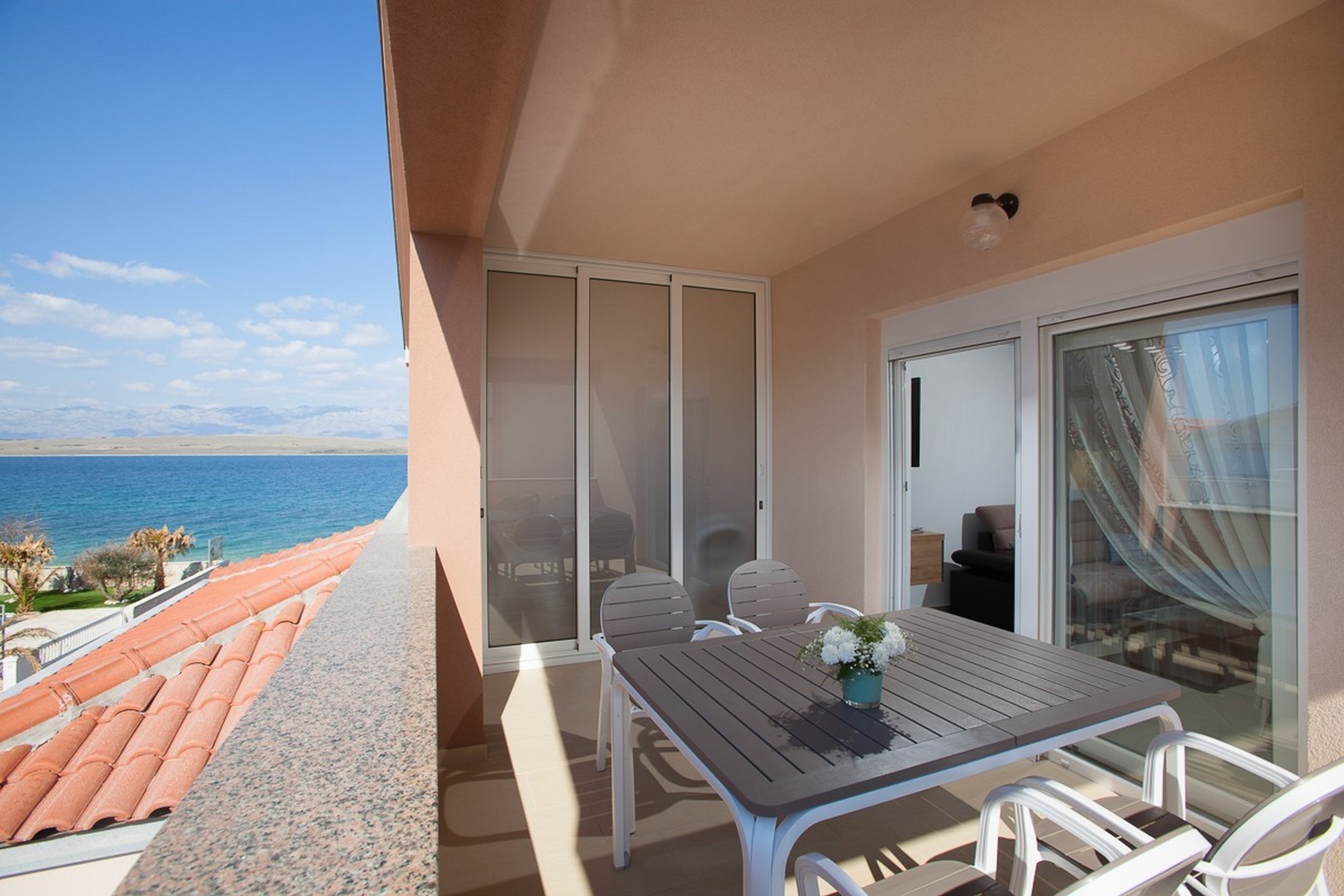 One bedroom apartment near beach Vir (A-19419-b)