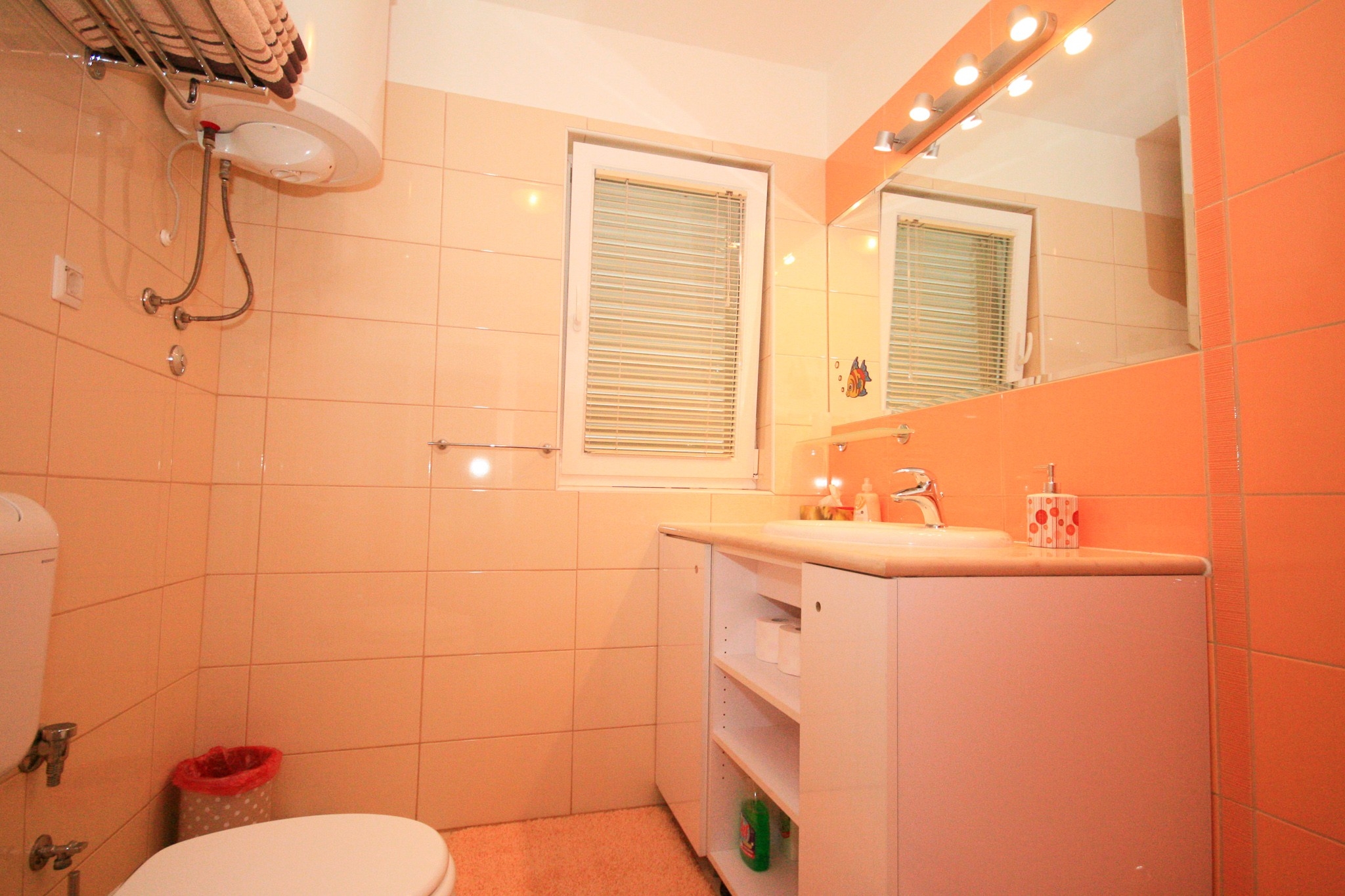 Two bedroom apartment with terrace Baška, Krk  A-b