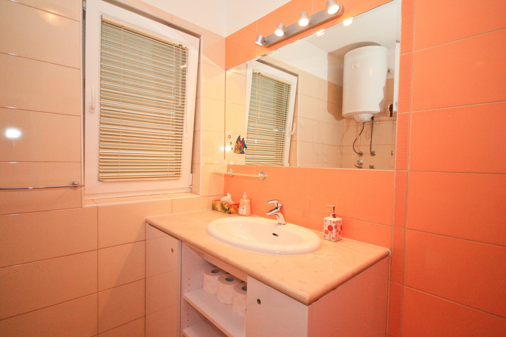 Two bedroom apartment with terrace Baška, Krk  A-b