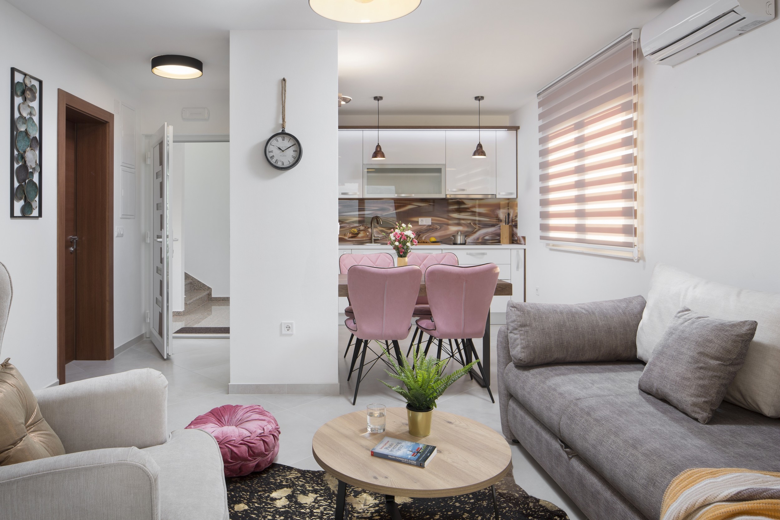 Two bedroom apartment with terrace and sea view Vir (A-19421-c)