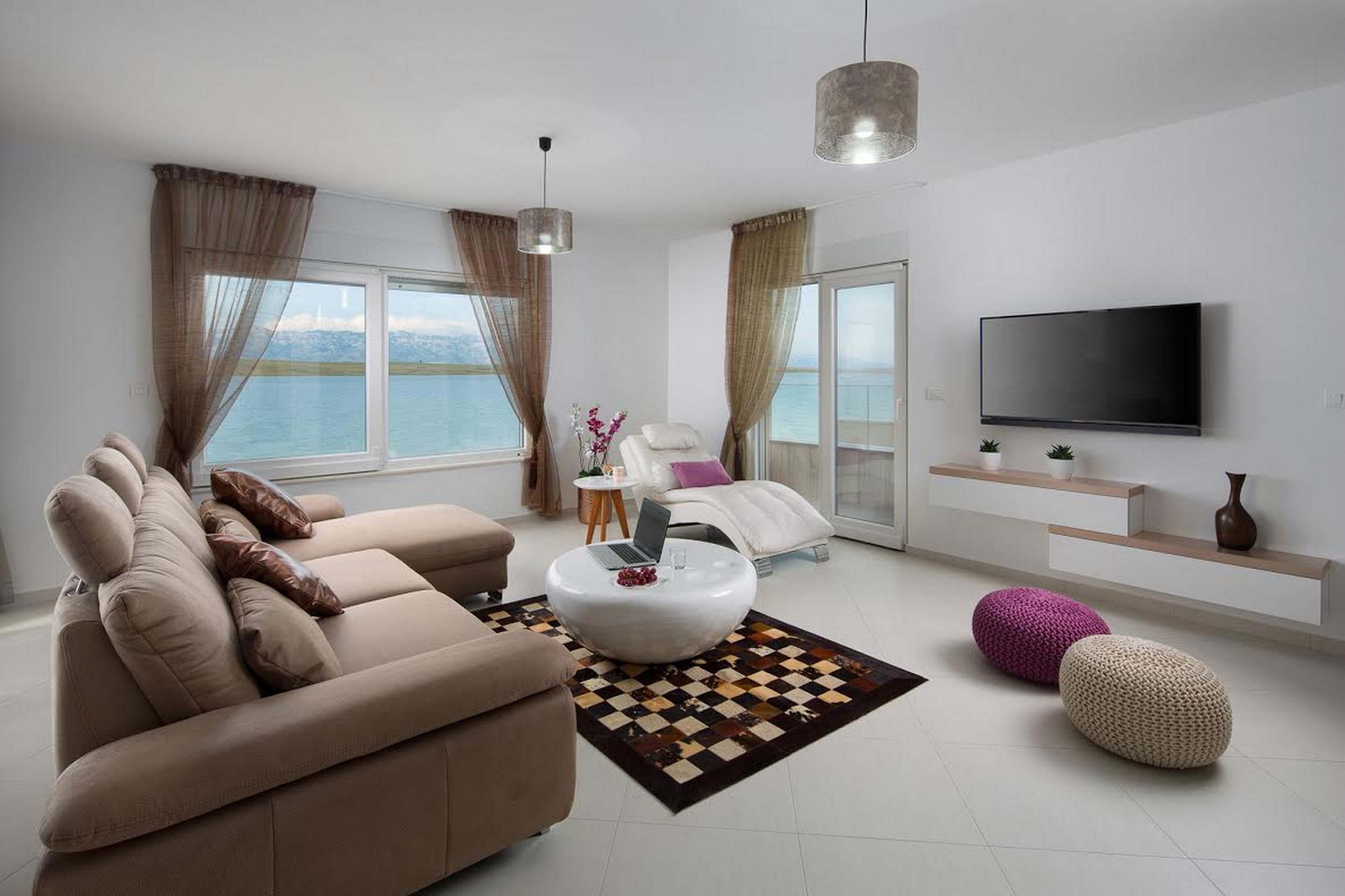 Two bedroom apartment near beach Vir (A-19422-a)