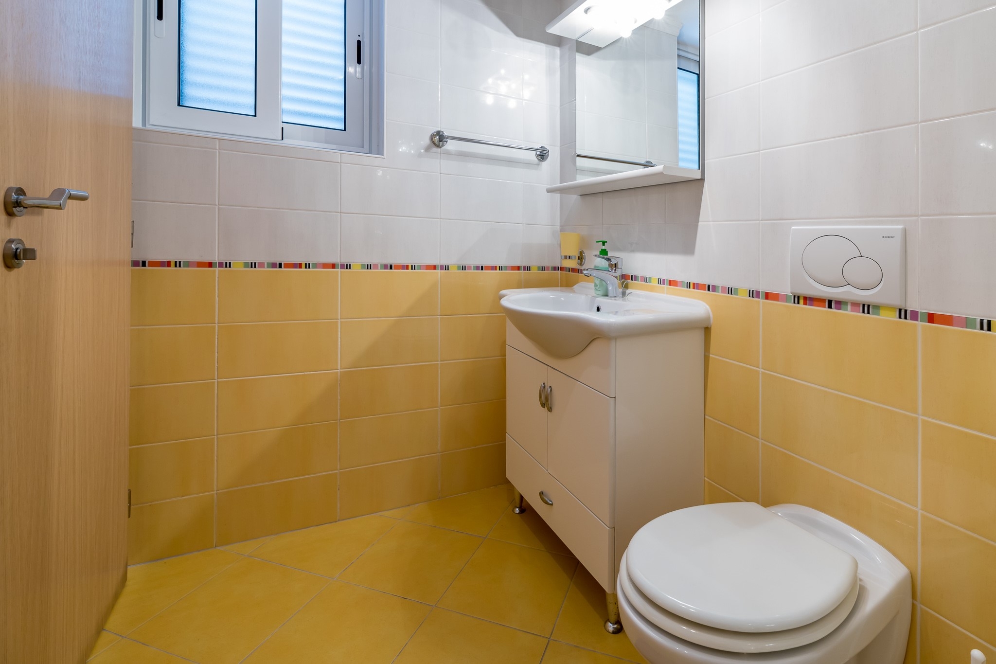 Studio flat with terrace Baška, Krk  AS-a