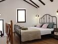 Sutivan, Camera da letto   nell'alloggi del tipo studio-apartment, condizionatore disponibile, animali domestici ammessi e WiFi.