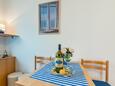 Baška, Obývací pokoj v ubytování typu apartment, WiFi.