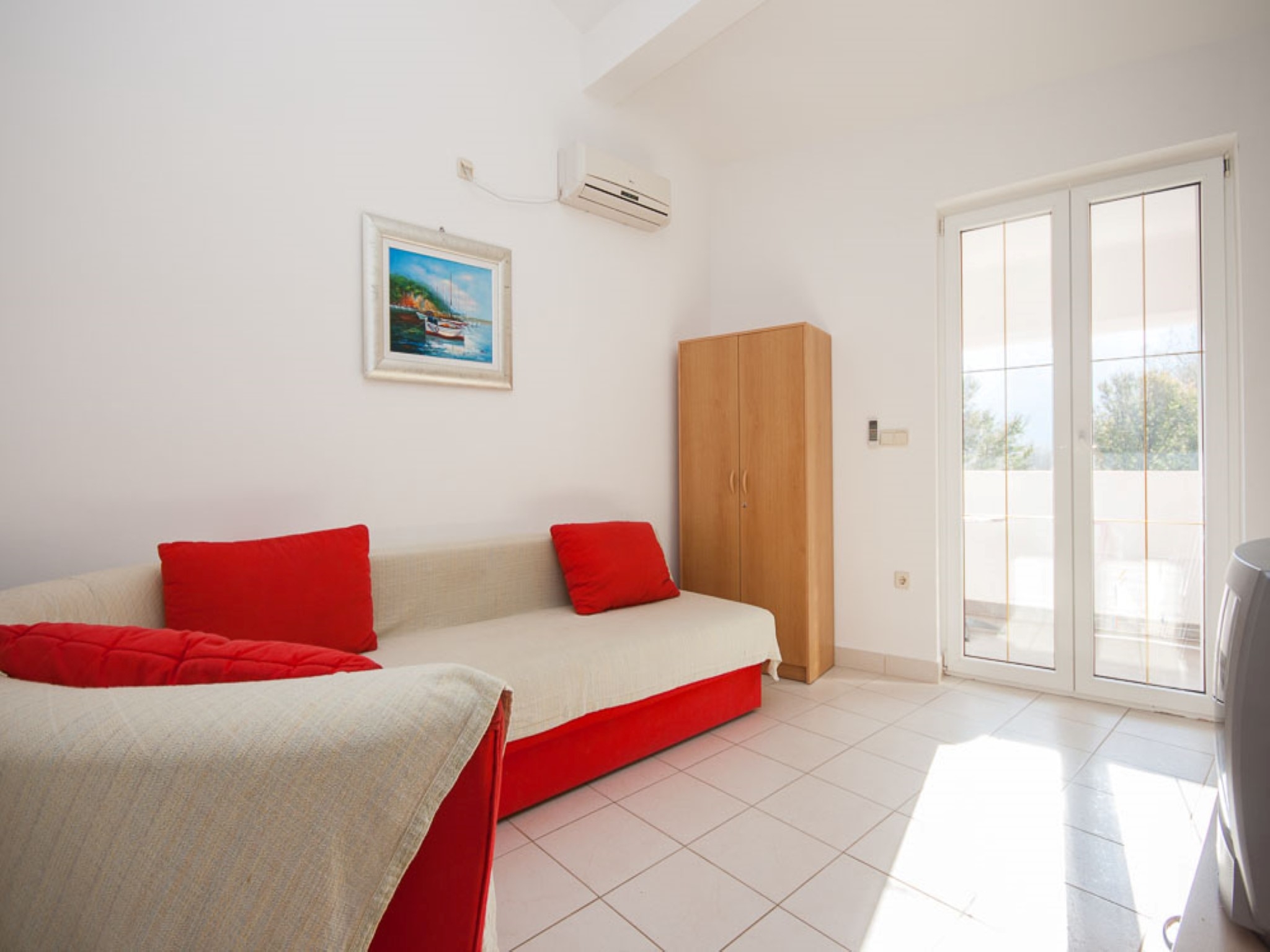Two bedroom apartment with balcony Baška, Krk (A-19433-a)