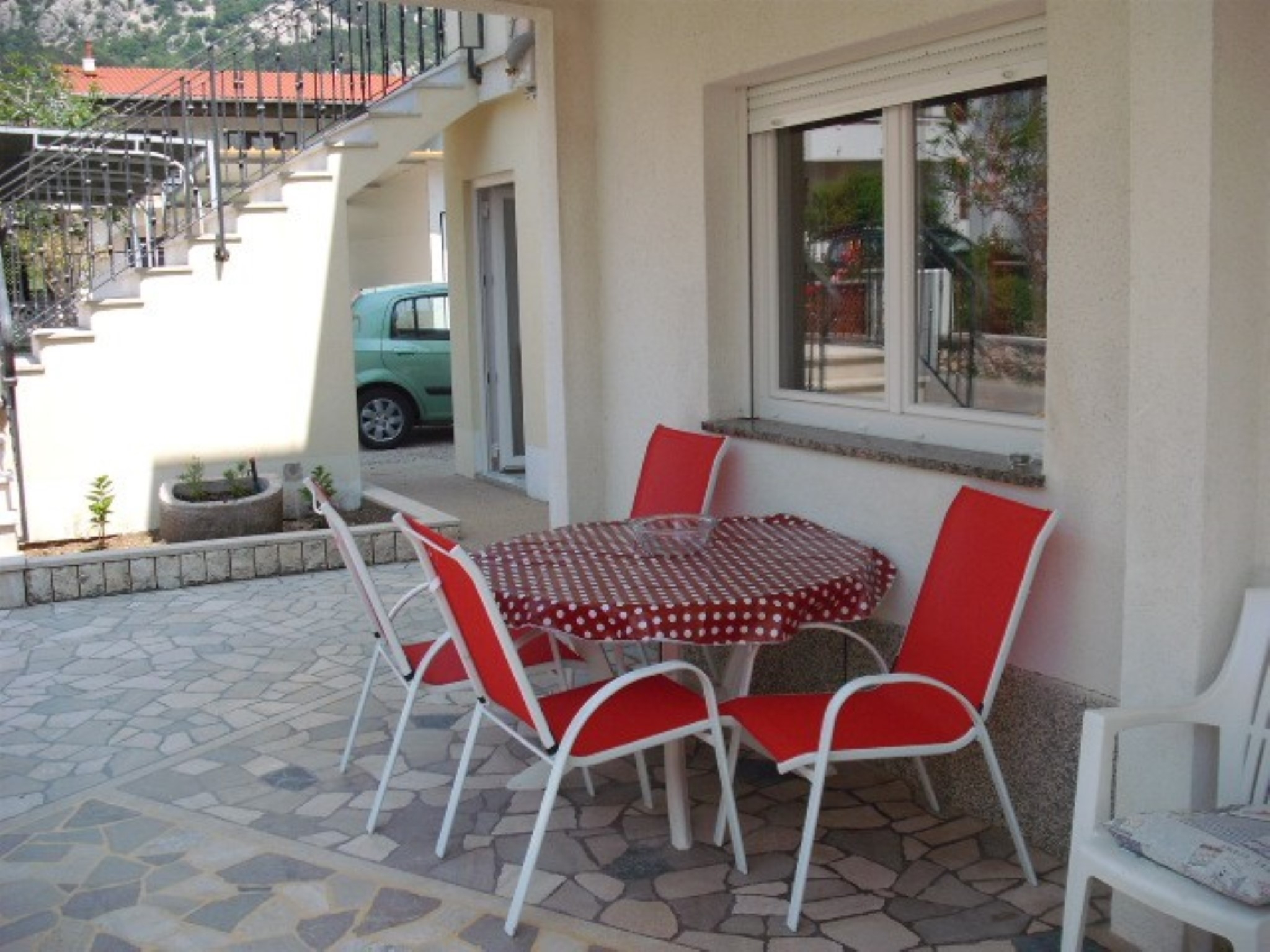 Two bedroom apartment with terrace Baška, Krk  A-a