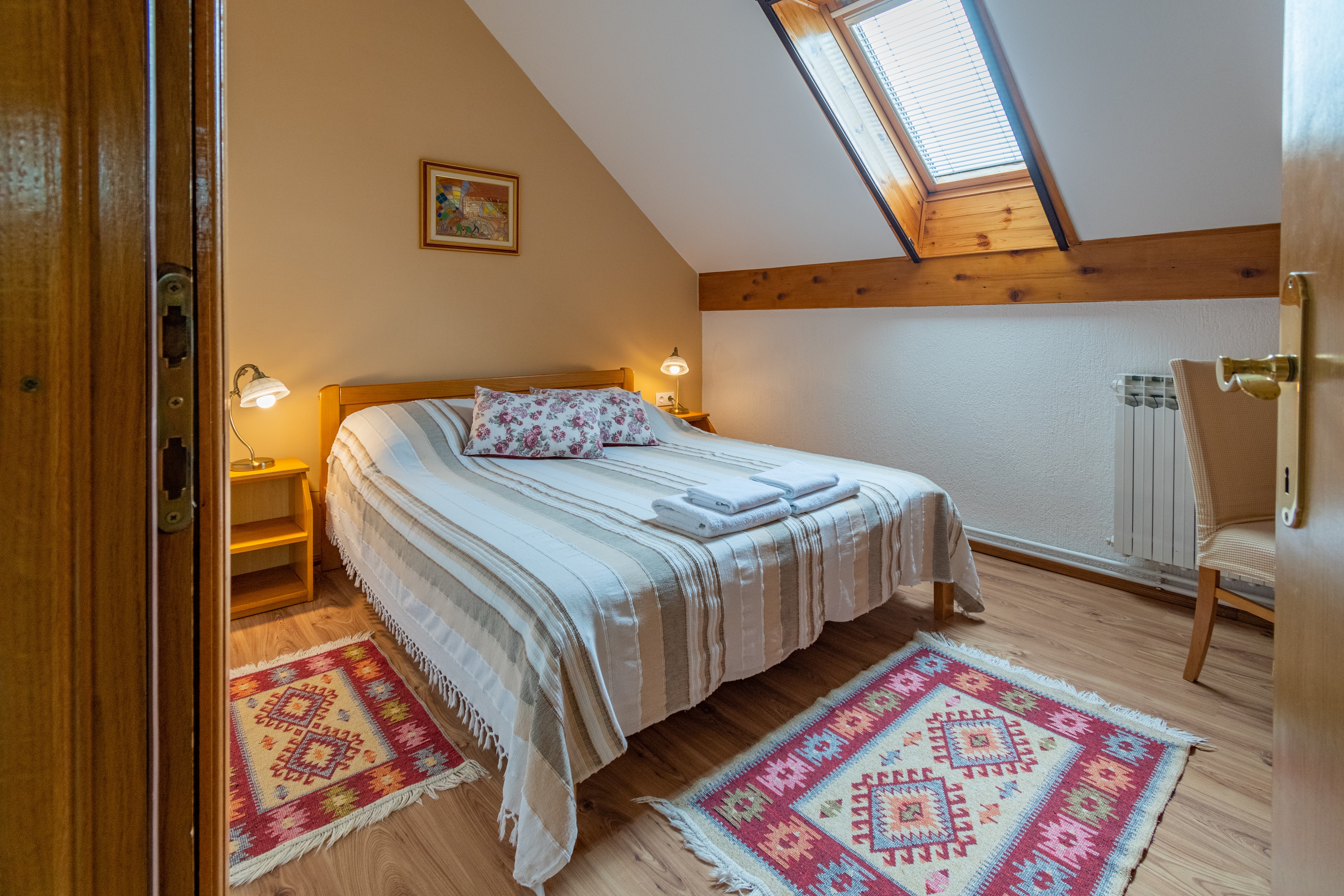 Two bedroom apartment with balcony Lipovača, Plitvice  A-a
