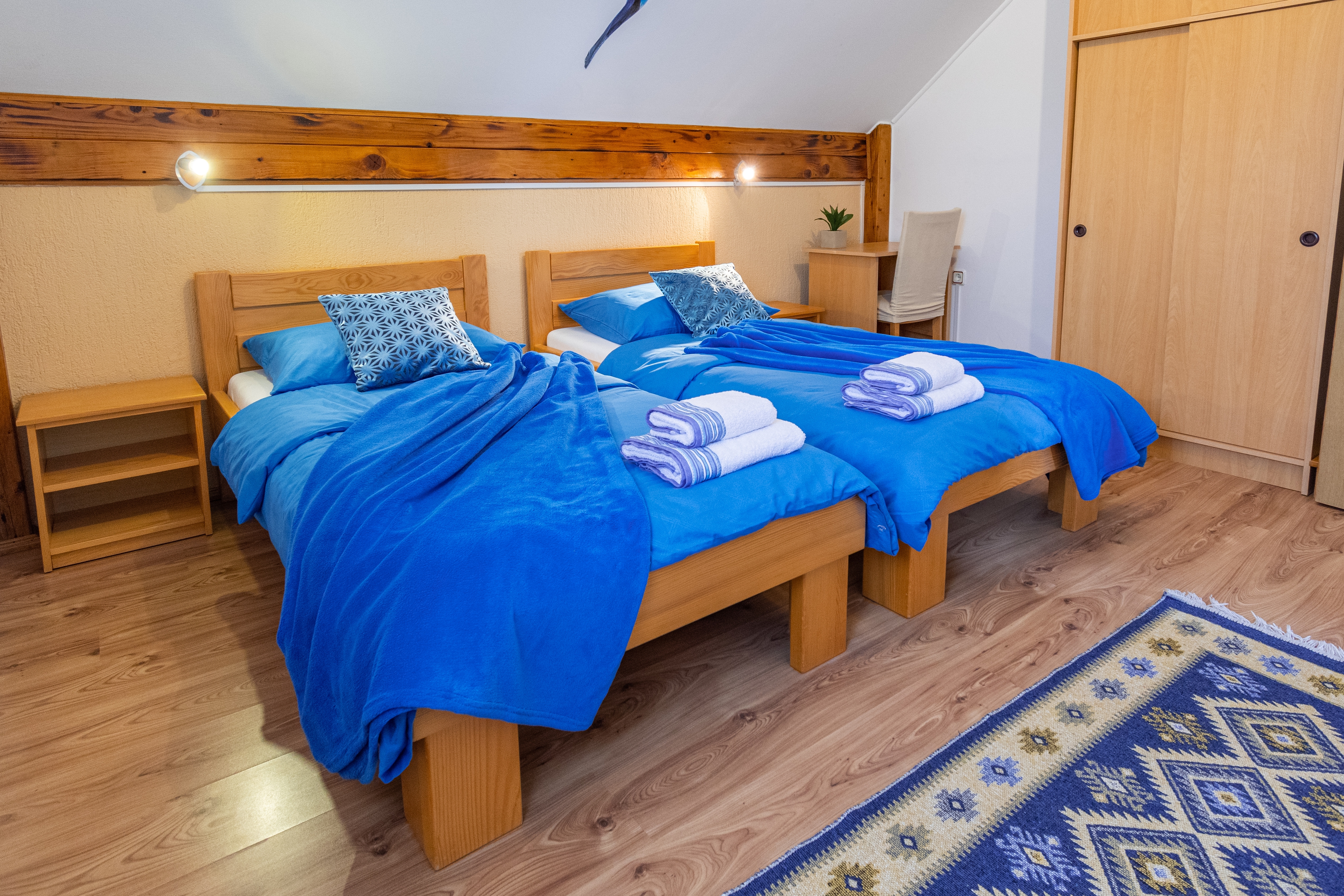 Two bedroom apartment with balcony Lipovača, Plitvice  A-a