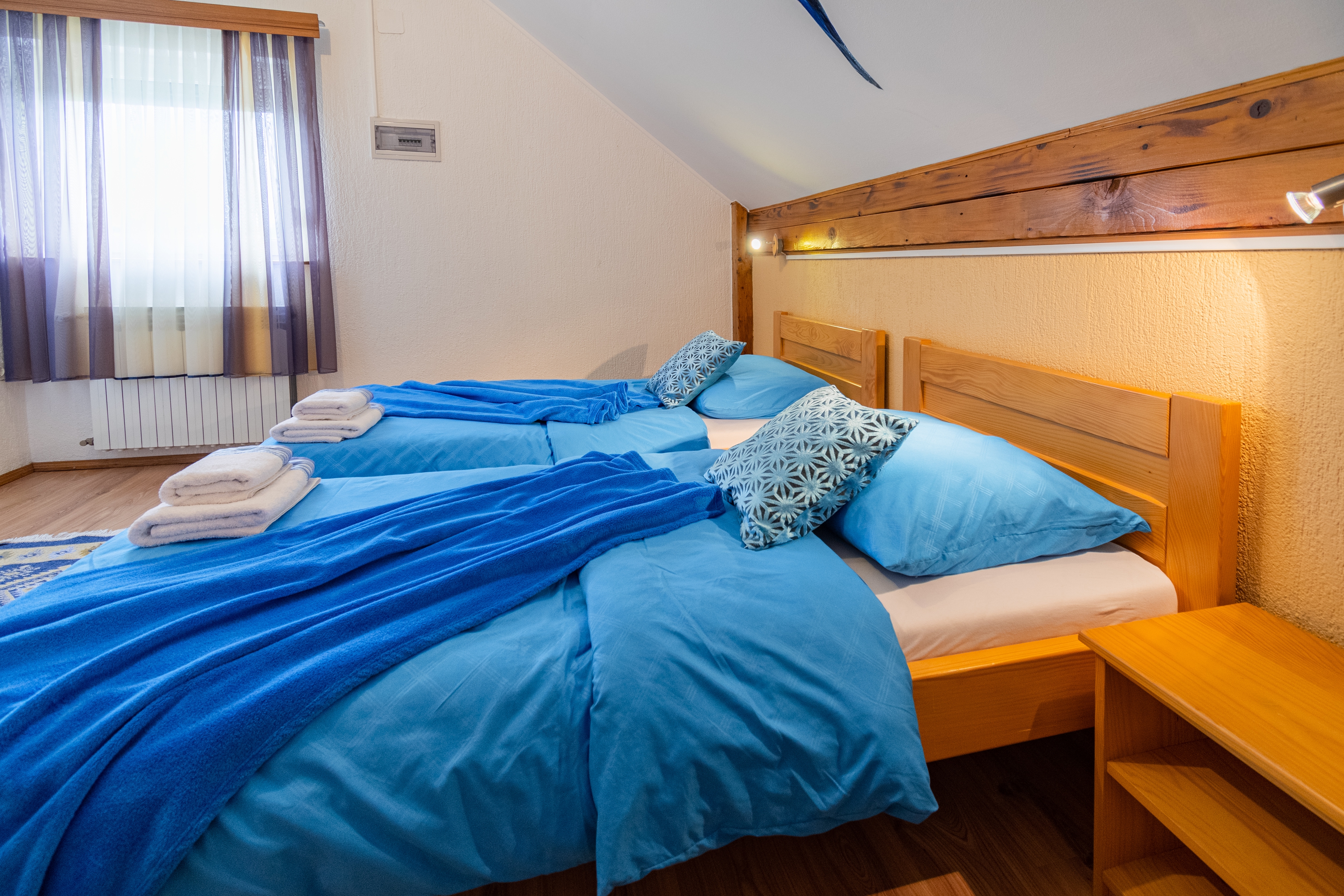Two bedroom apartment with balcony Lipovača, Plitvice  A-a