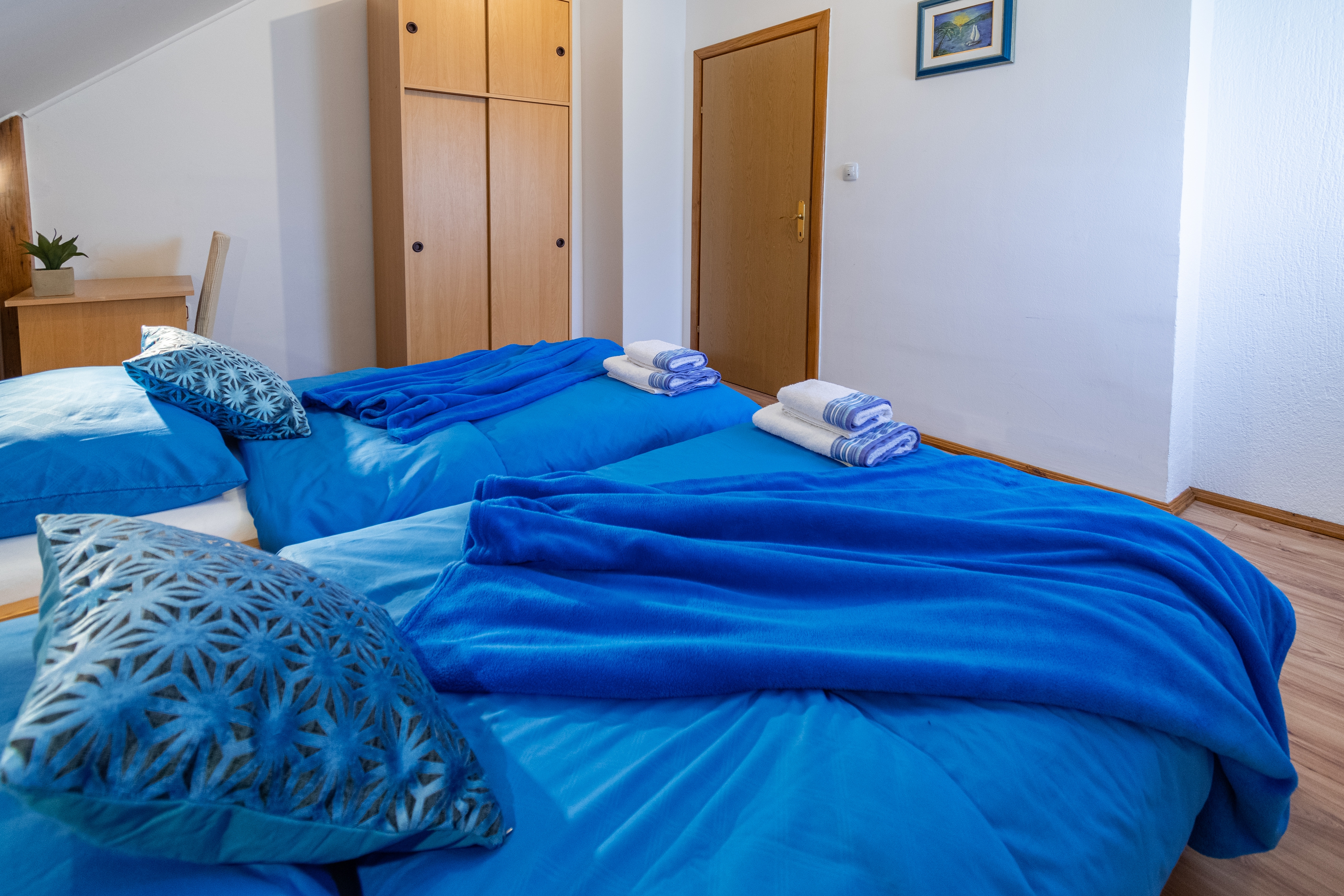 Two bedroom apartment with balcony Lipovača, Plitvice  A-a
