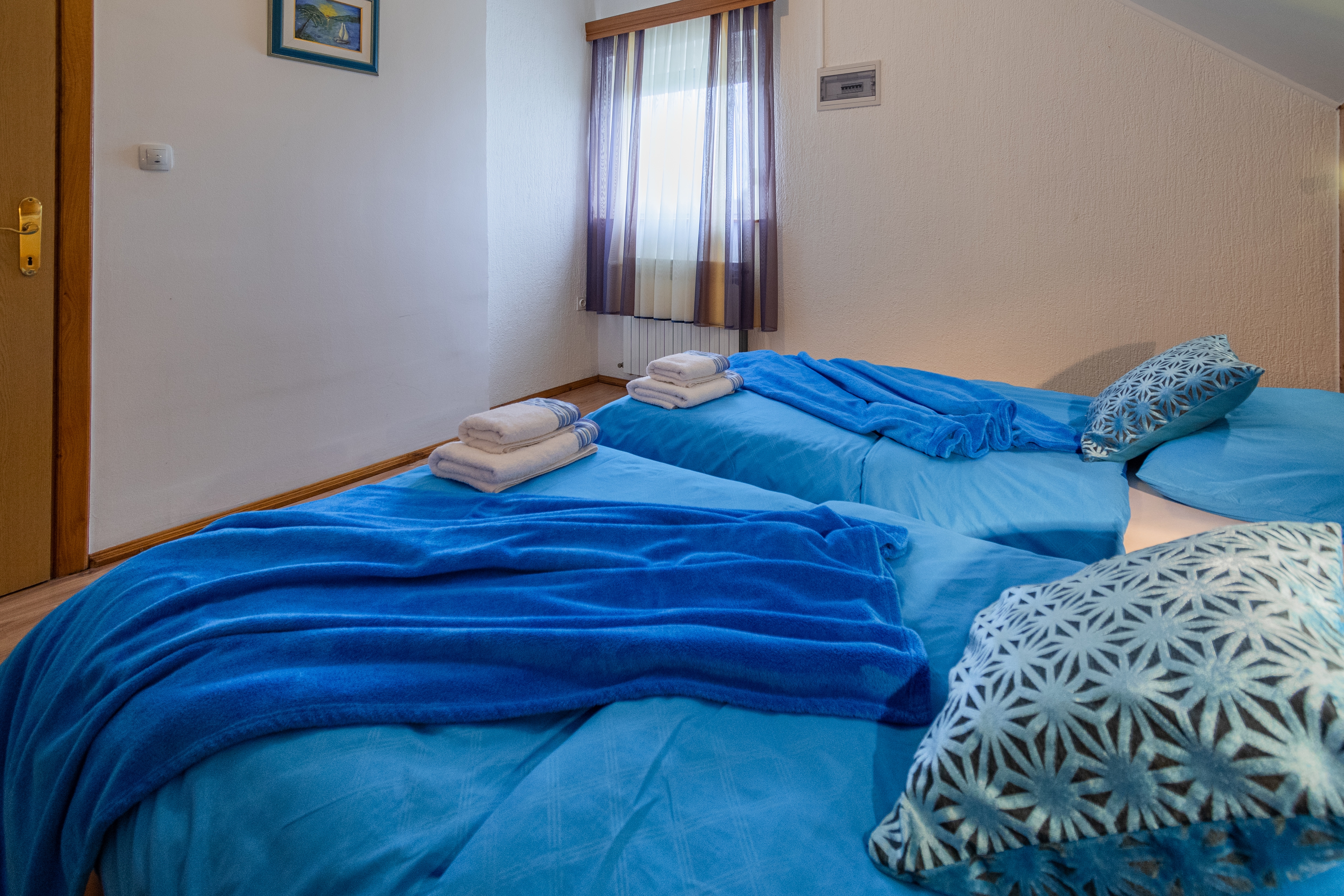 Two bedroom apartment with balcony Lipovača, Plitvice  A-a