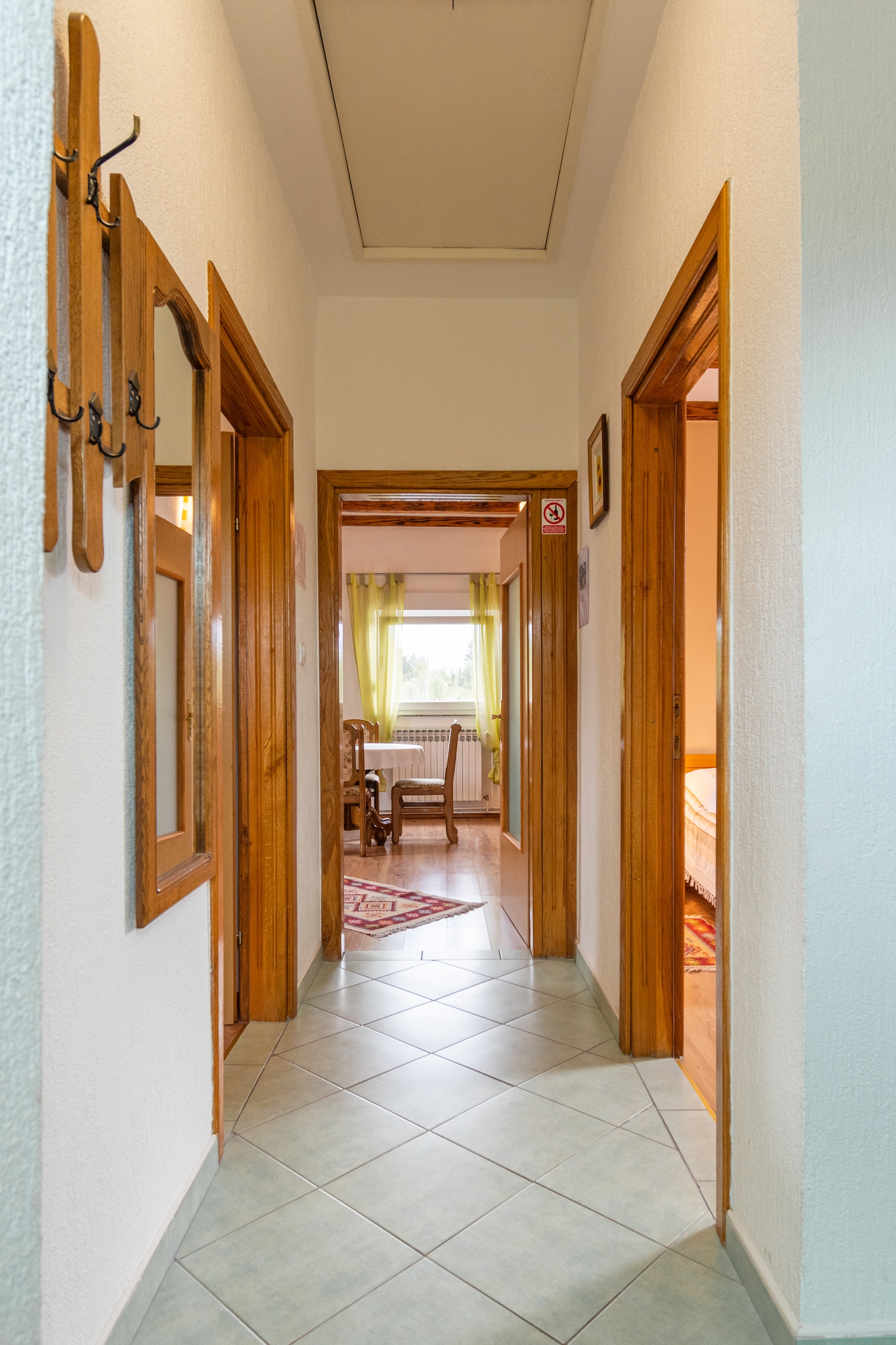 Two bedroom apartment with balcony Lipovača, Plitvice  A-a
