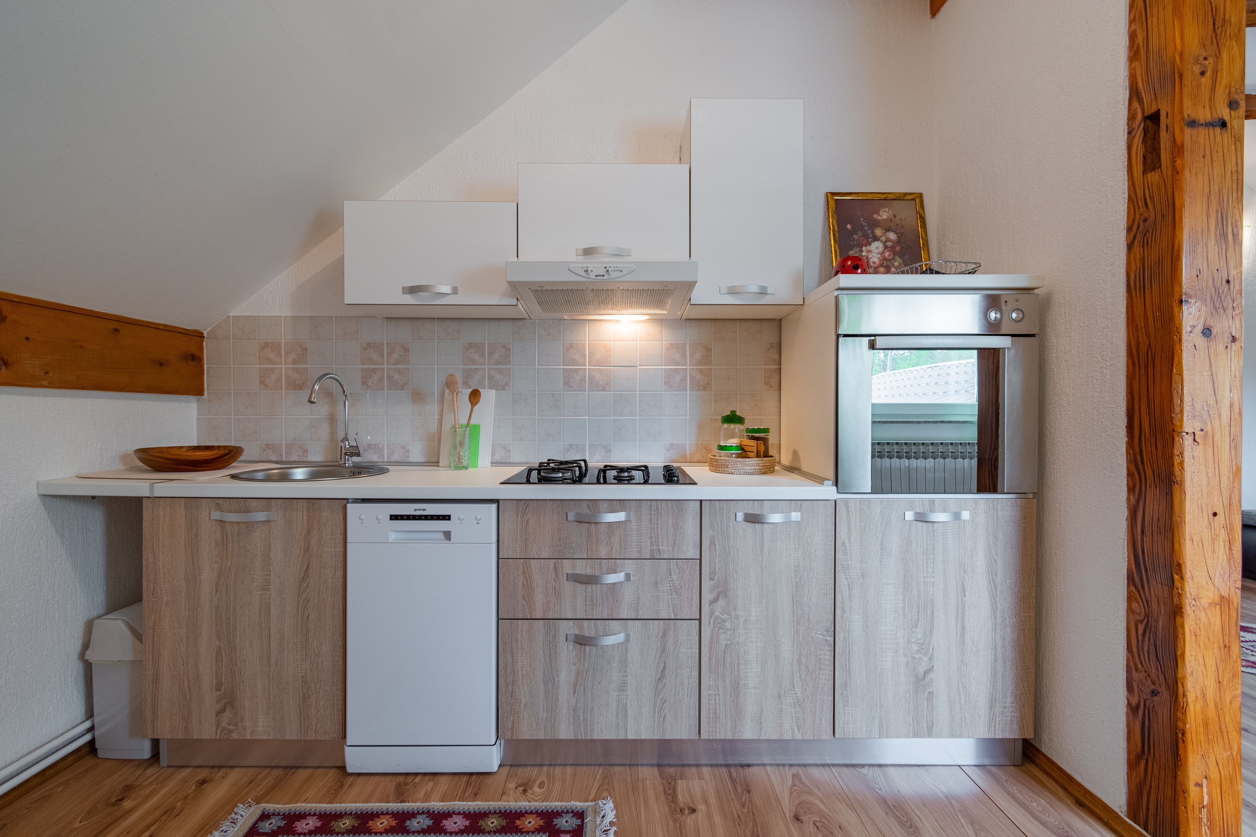 Two bedroom apartment with balcony Lipovača, Plitvice  A-a