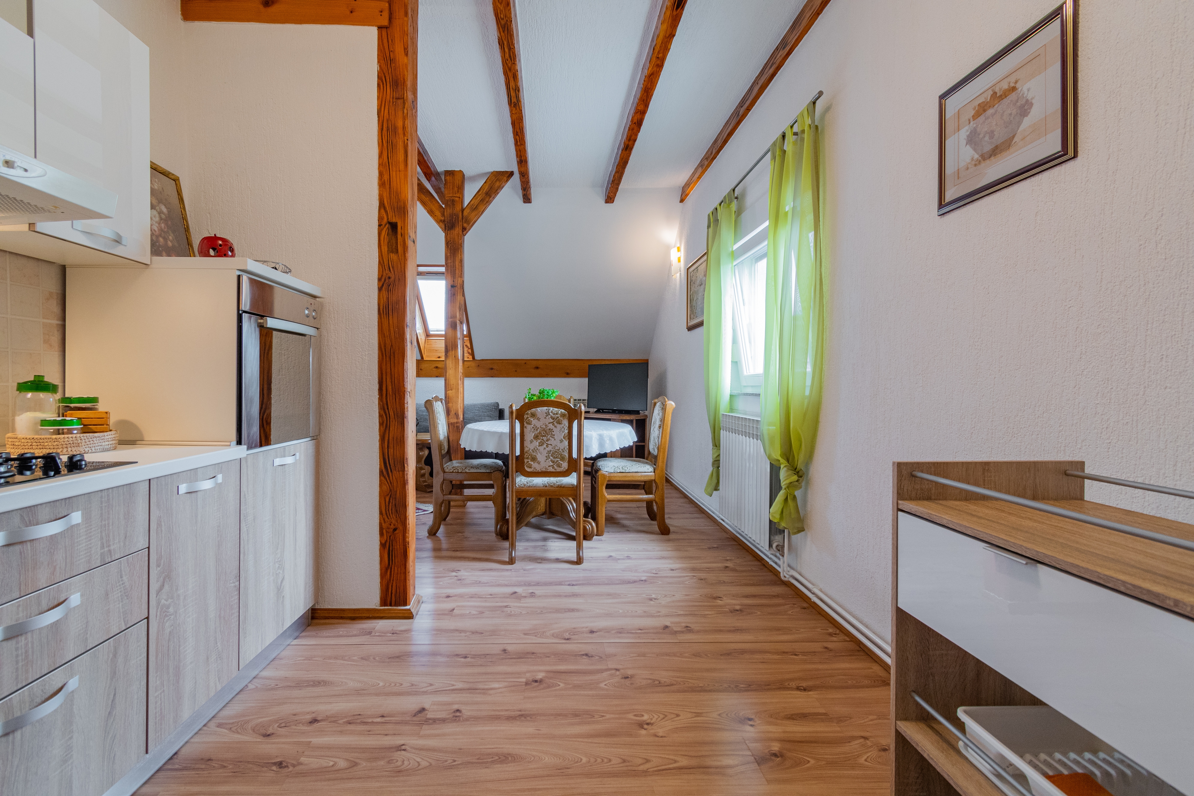 Two bedroom apartment with balcony Lipovača, Plitvice  A-a