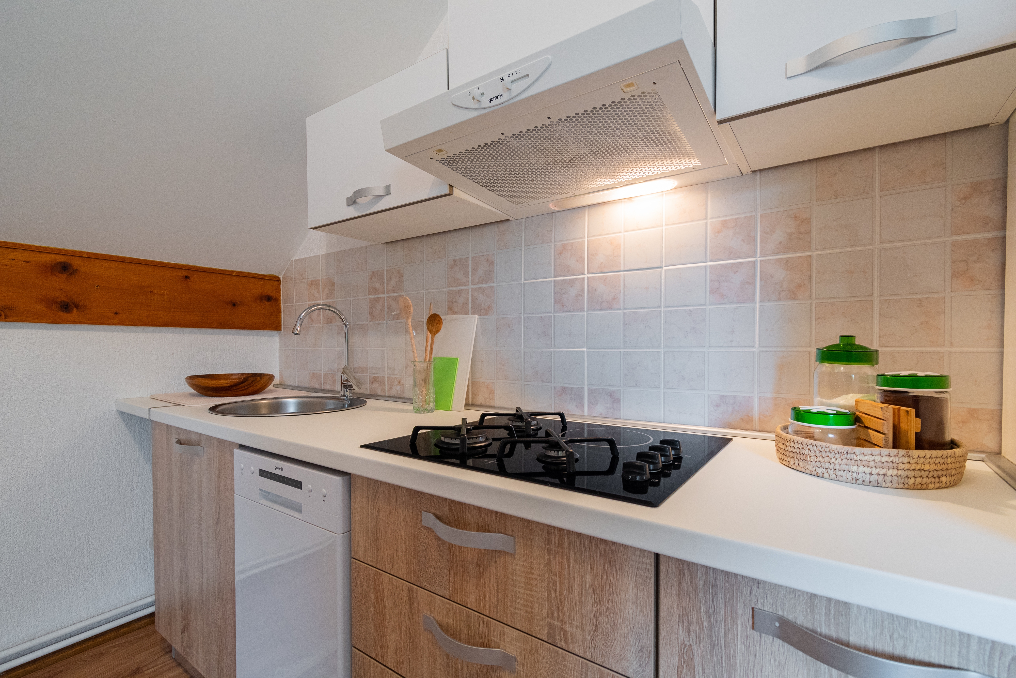 Two bedroom apartment with balcony Lipovača, Plitvice  A-a