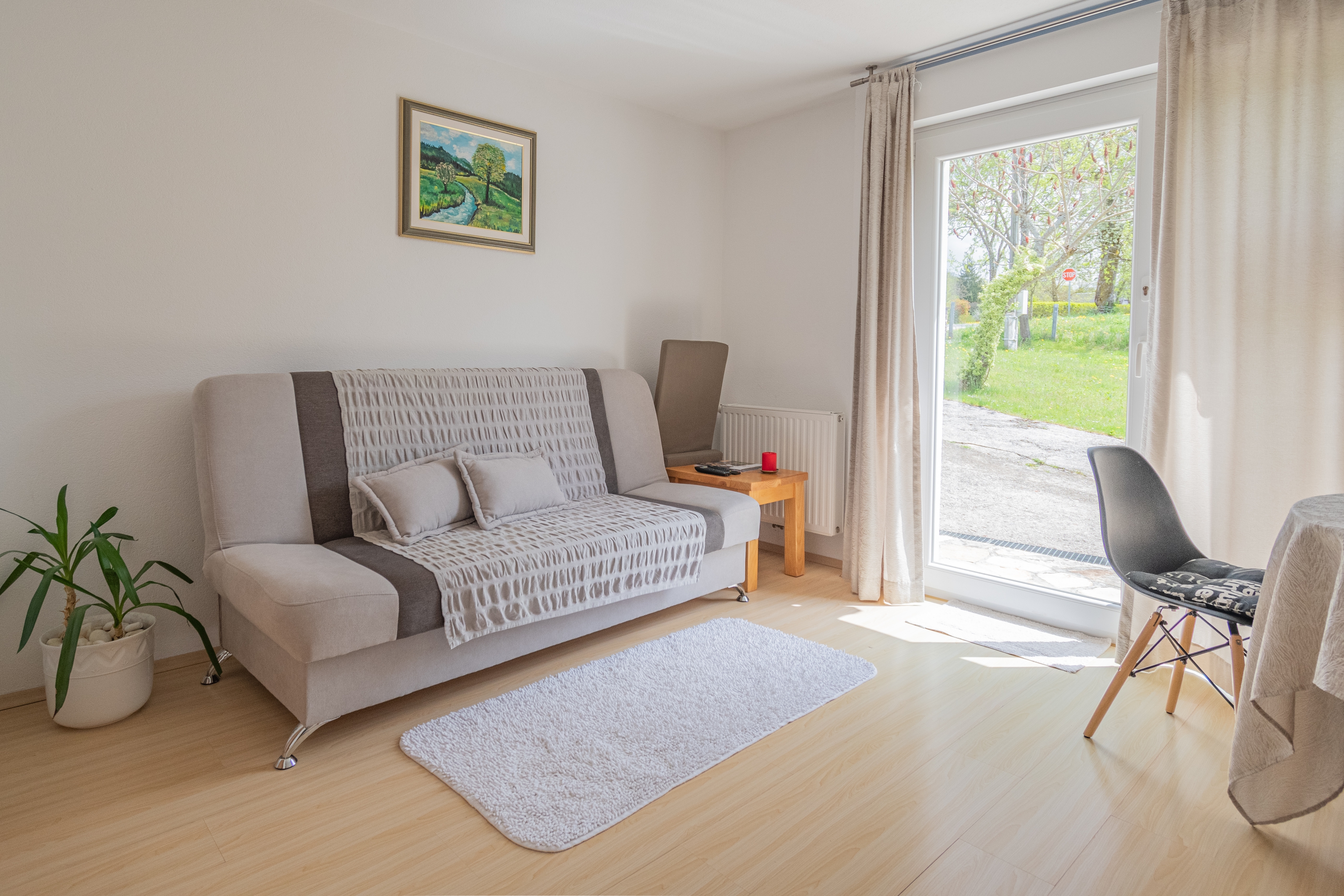 Studio flat with terrace Lipovača, Plitvice (AS-19450-a)