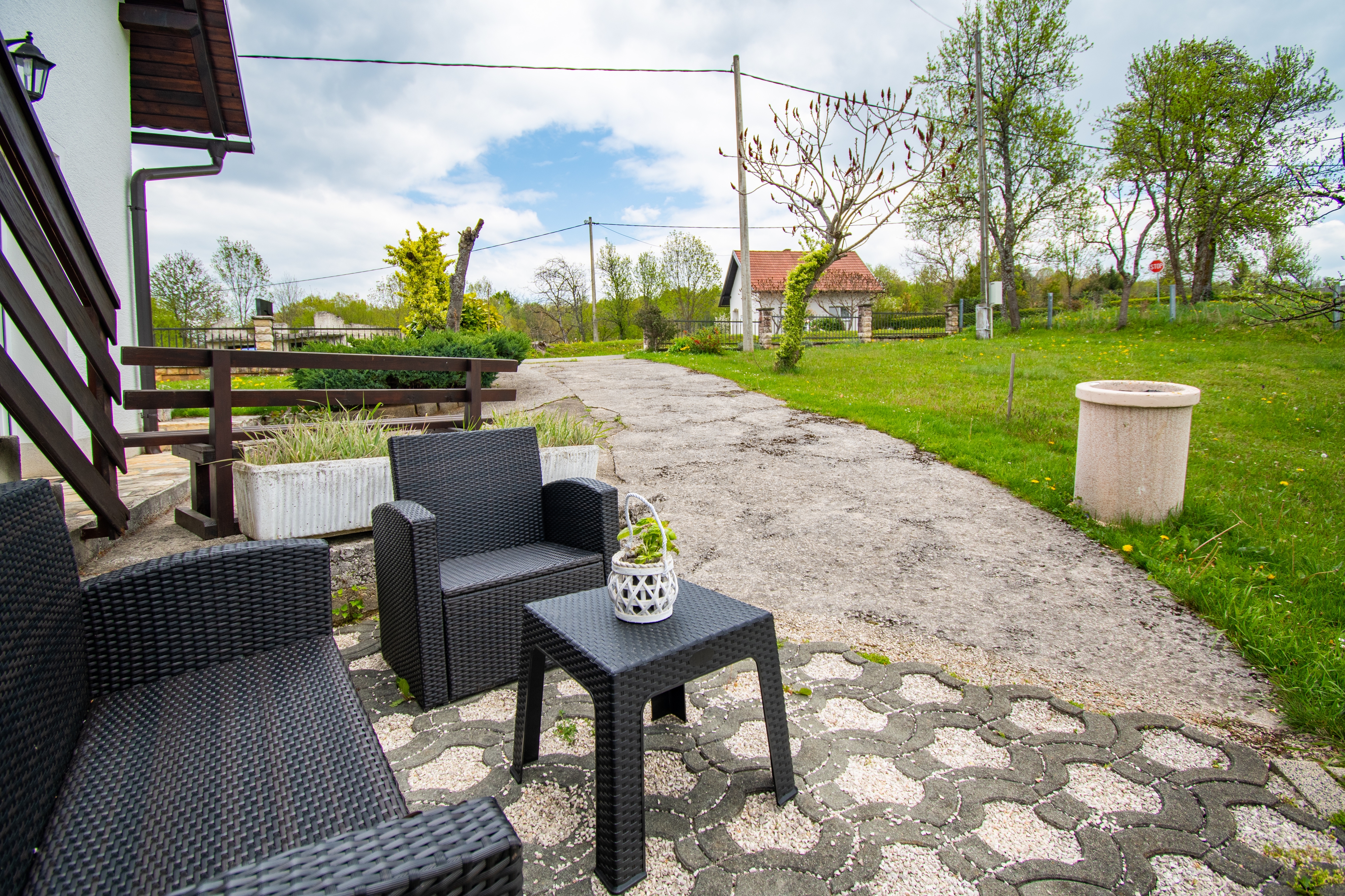 Studio flat with terrace Lipovača, Plitvice  AS-a