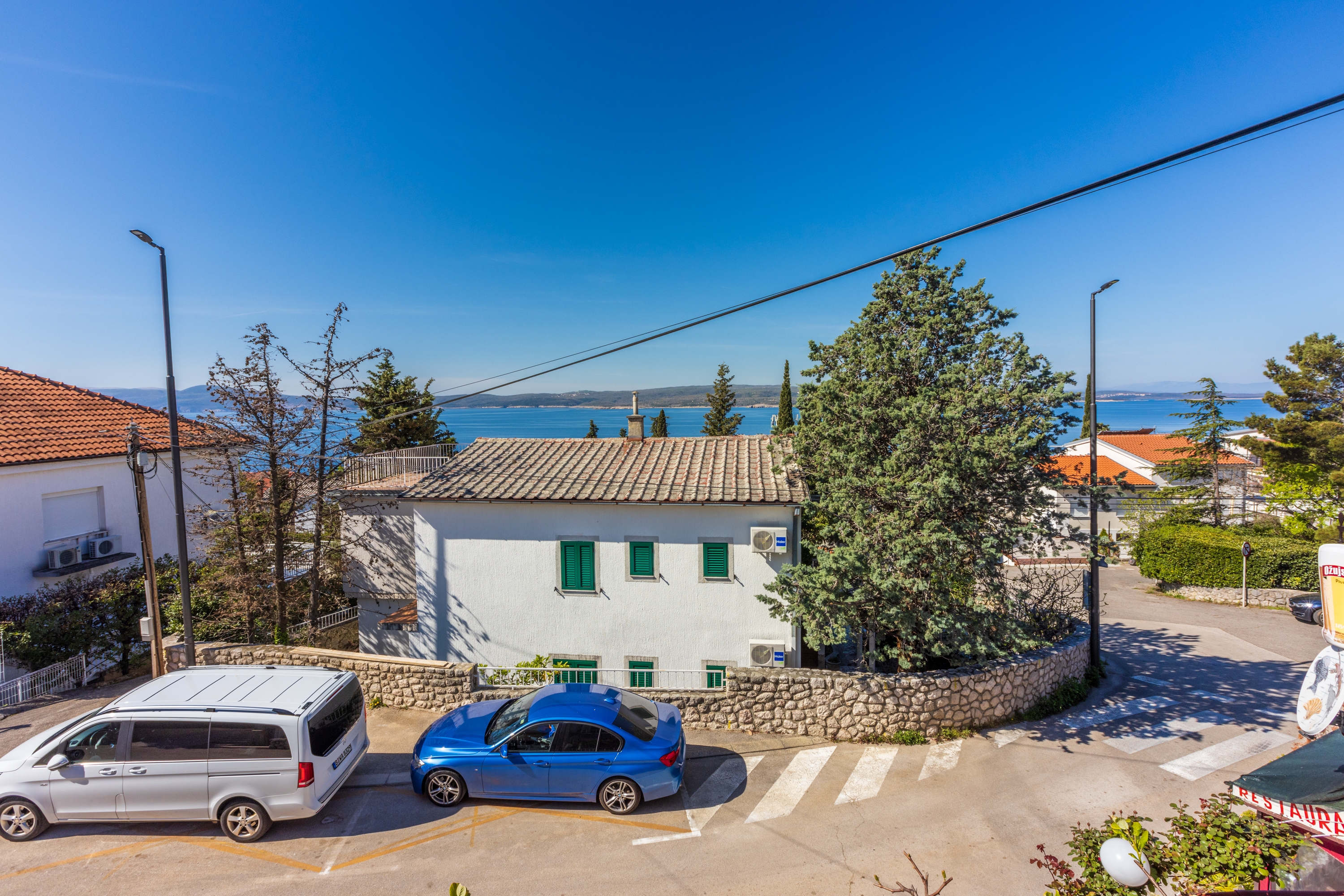 One bedroom apartment with balcony and sea view Selce, Crikvenica  A-a