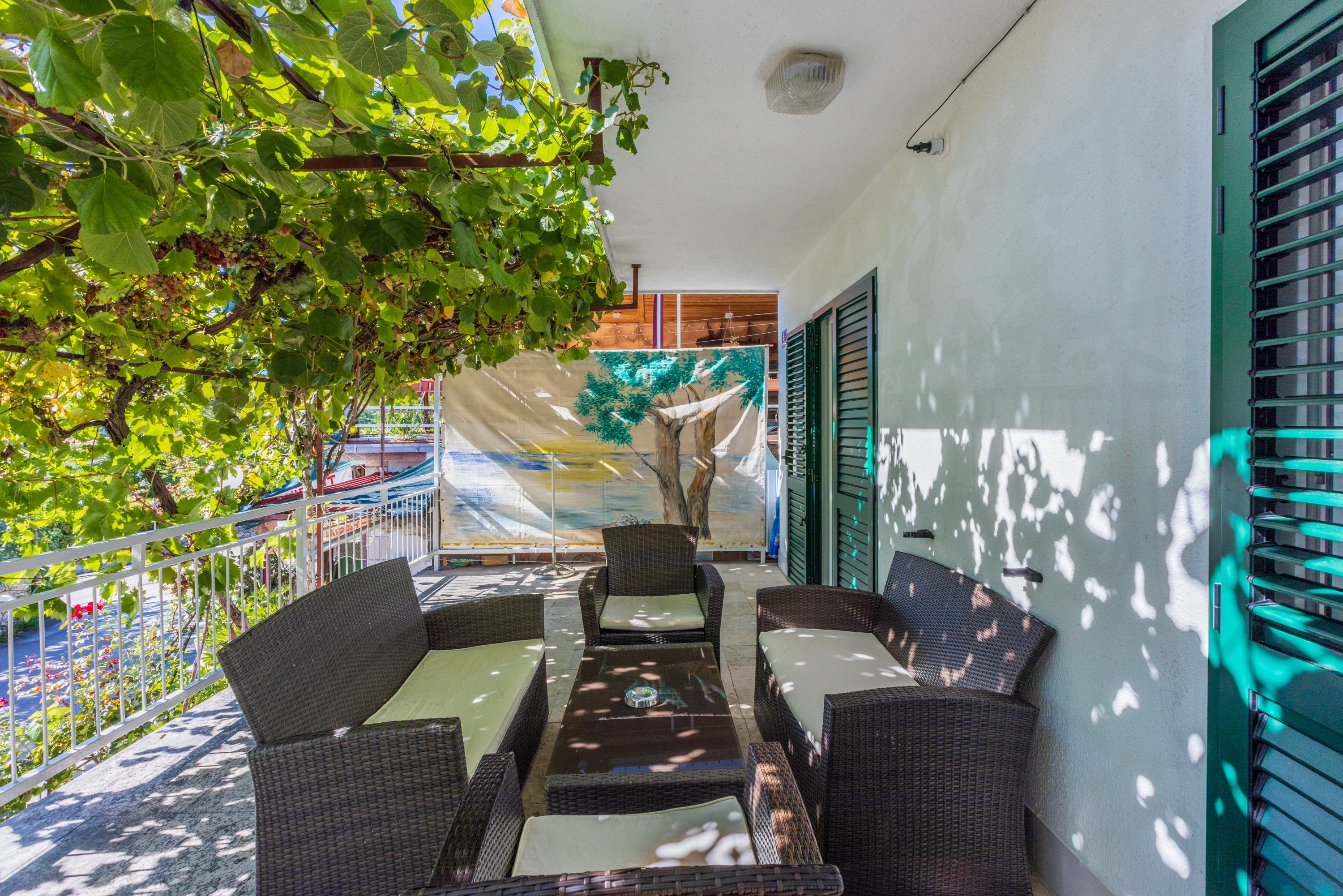Two bedroom apartment with terrace Selce, Crikvenica  A-b