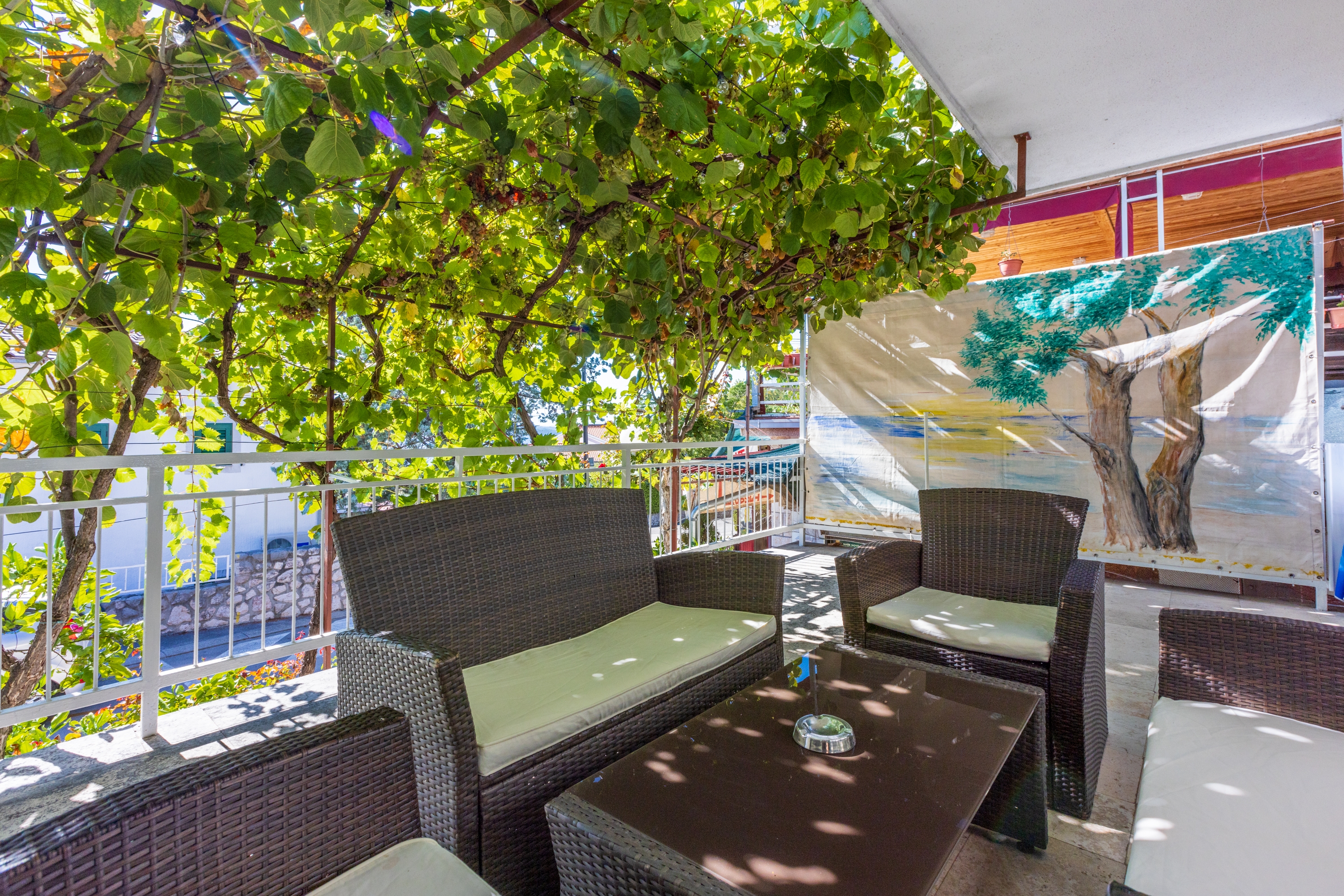 Two bedroom apartment with terrace Selce, Crikvenica  A-b