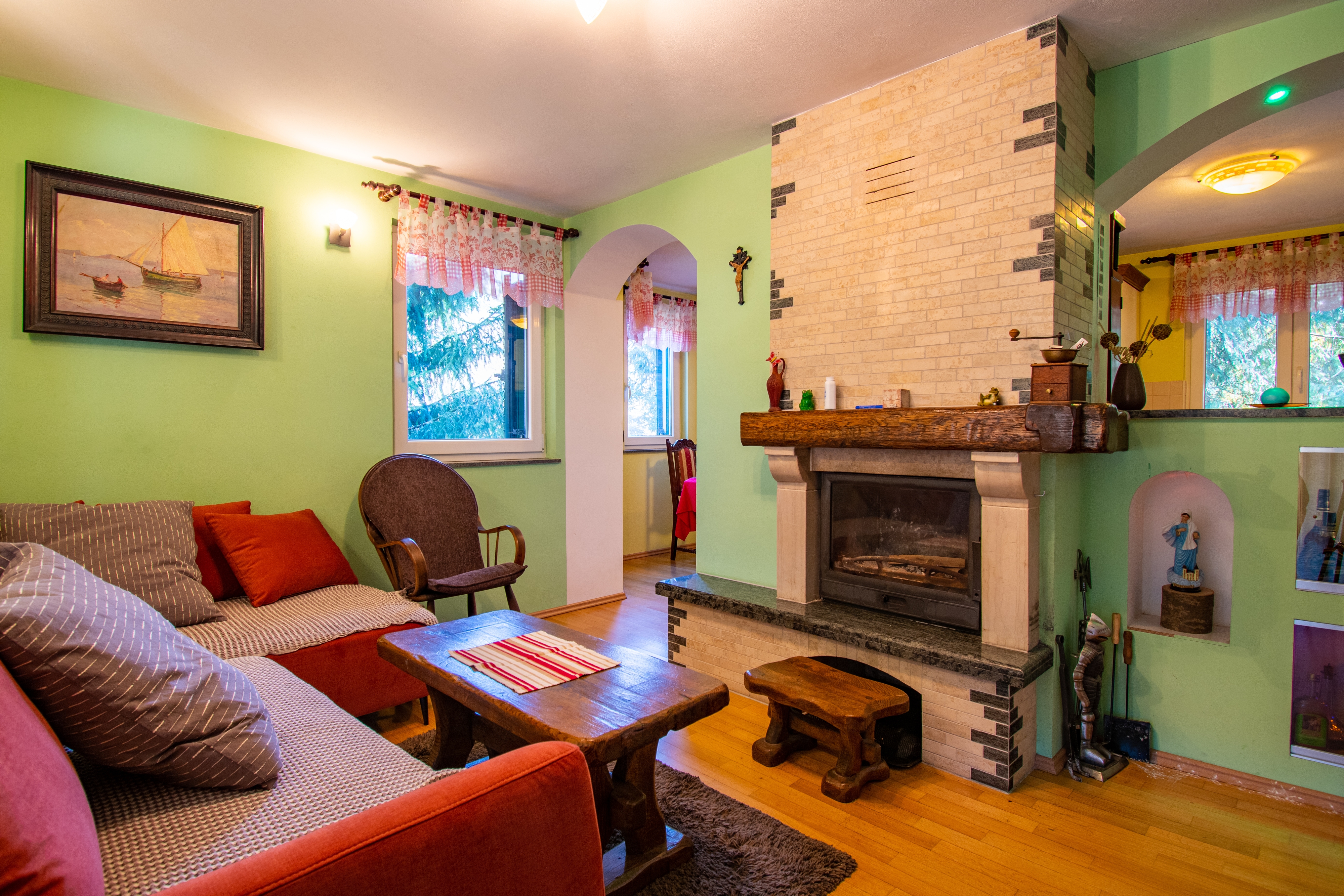 Three bedroom house with terrace Lokve, Gorski kotar  K
