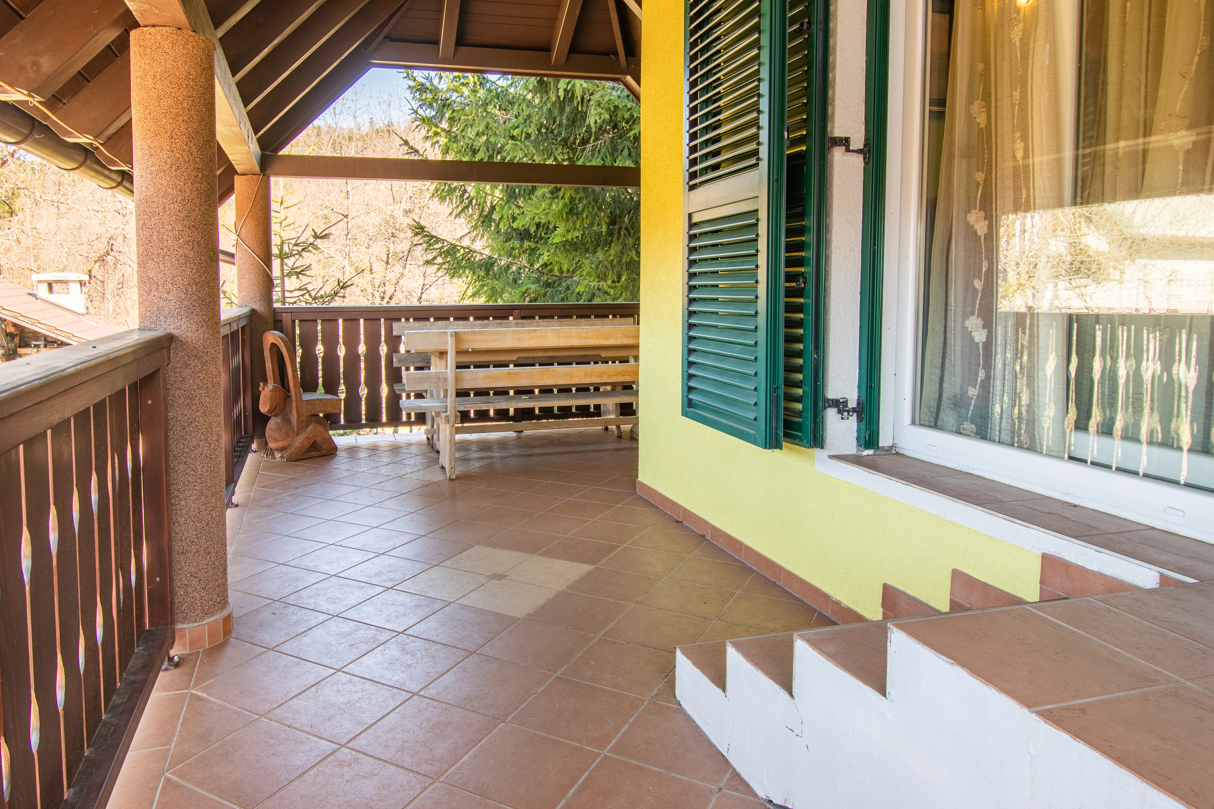 Three bedroom house with terrace Lokve, Gorski kotar  K