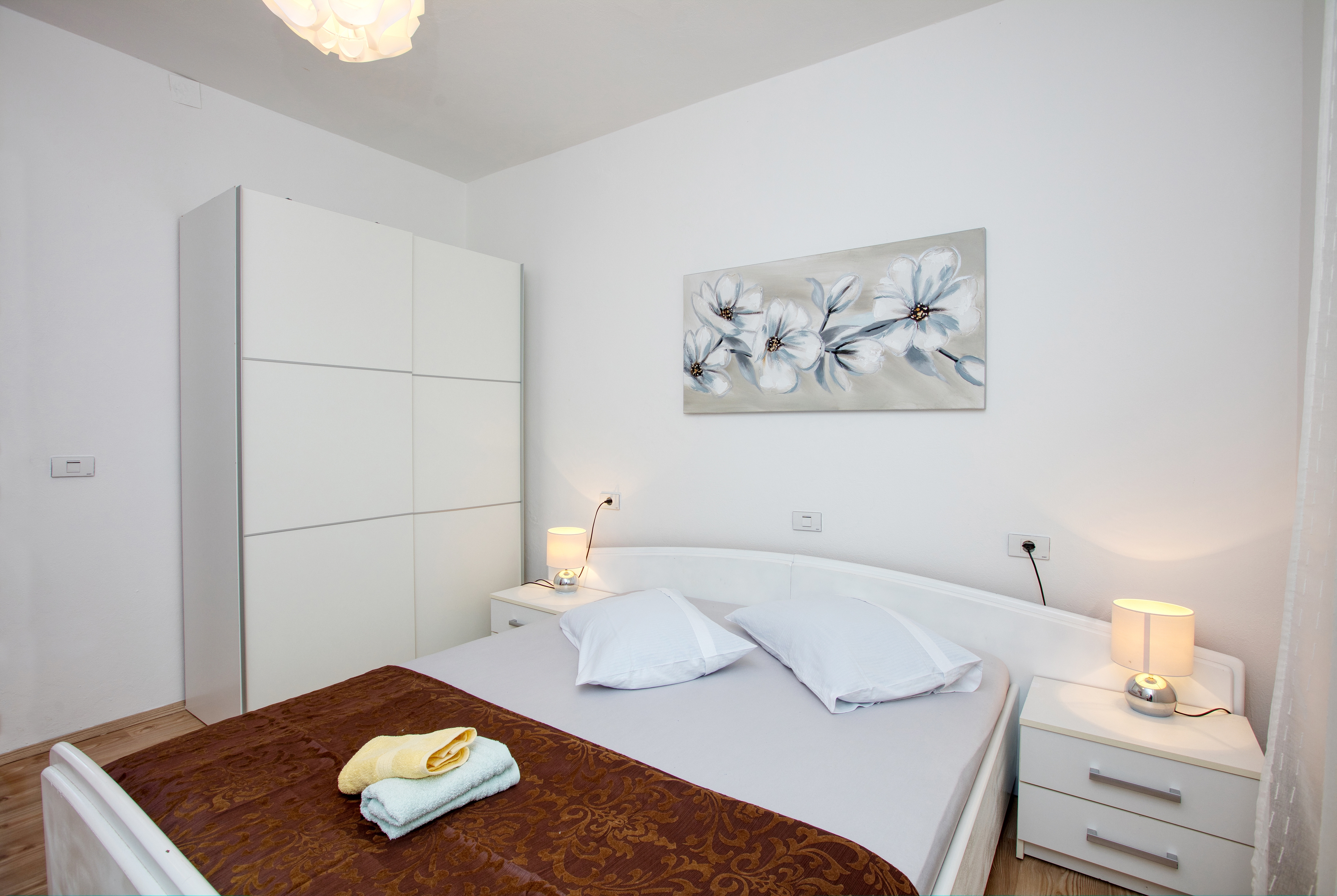 One bedroom apartment with balcony Stupin Čeline, Rogoznica  A-a