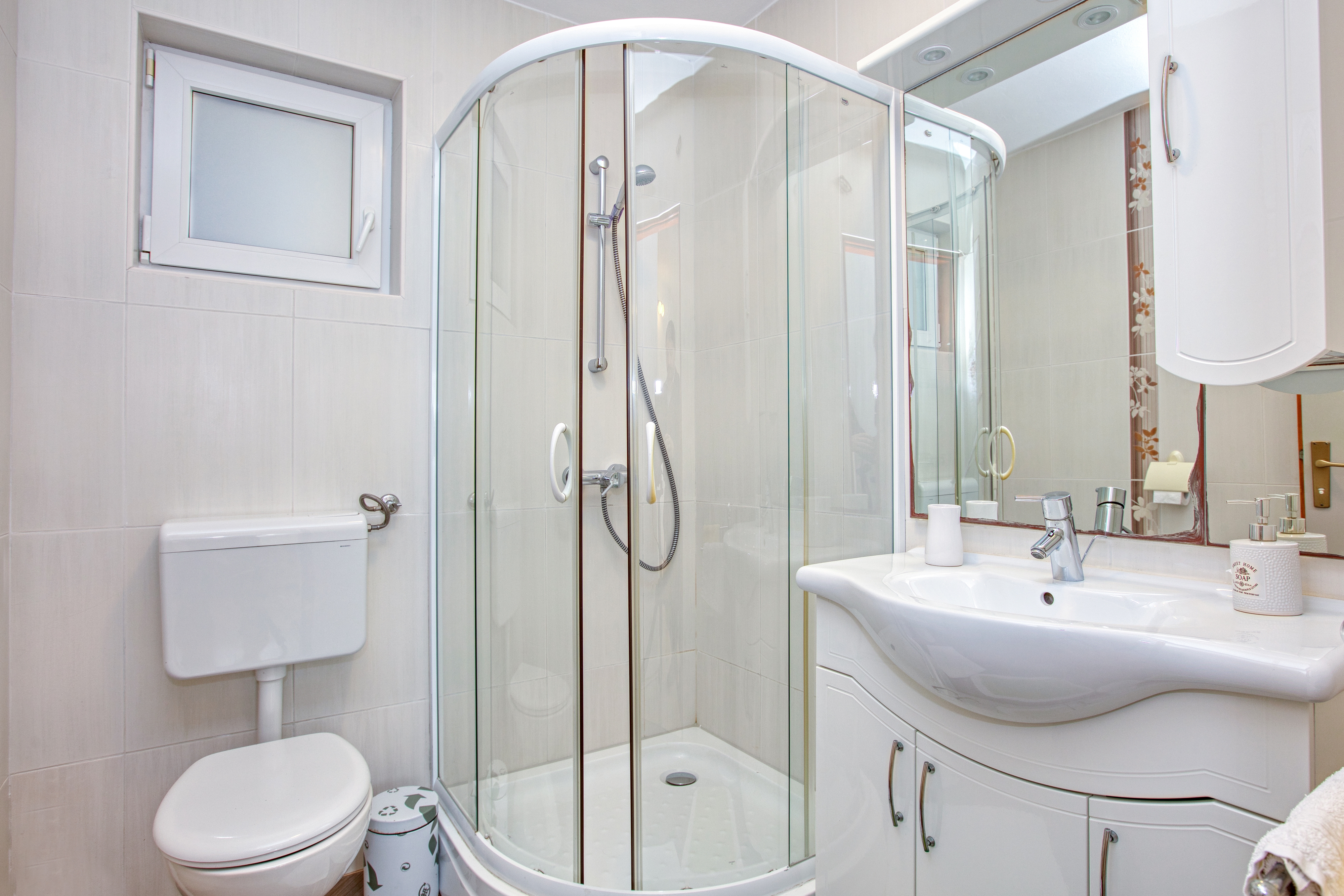 Two bedroom apartment with terrace and sea view Stupin Čeline, Rogoznica  A-b