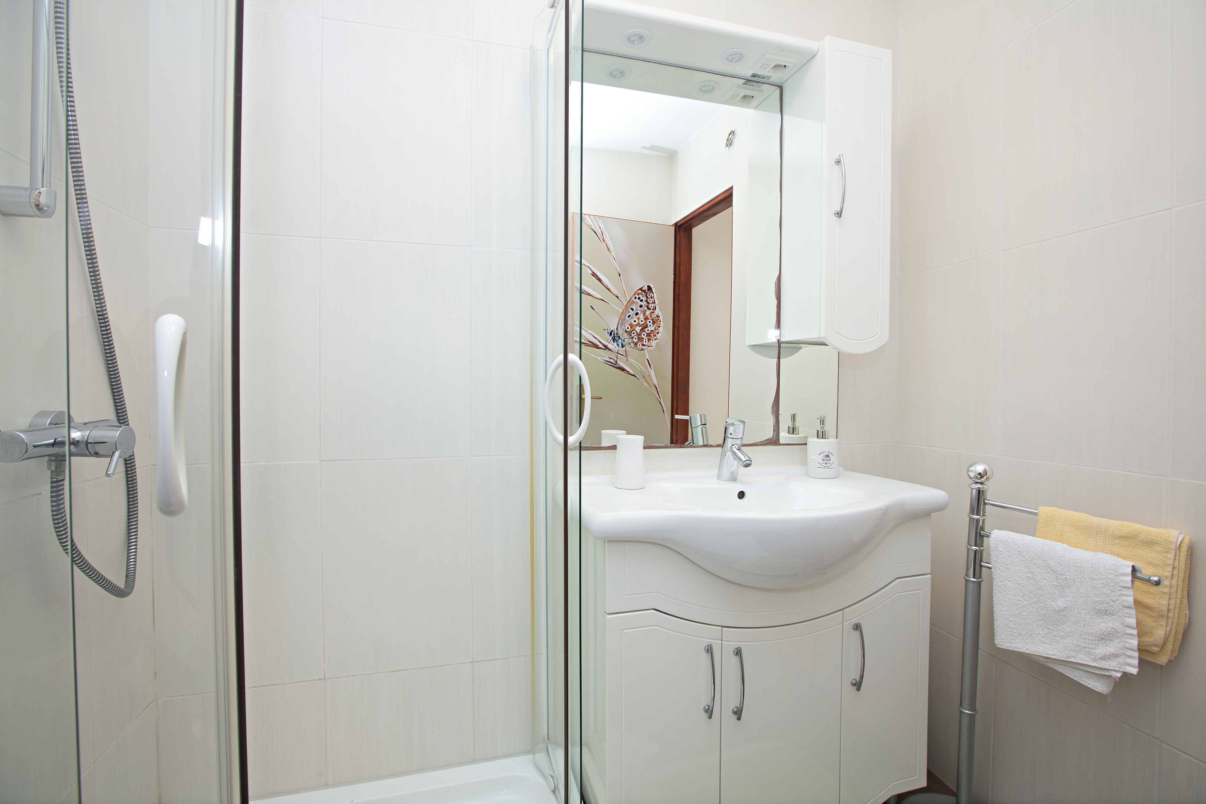 Two bedroom apartment with terrace and sea view Stupin Čeline, Rogoznica  A-b