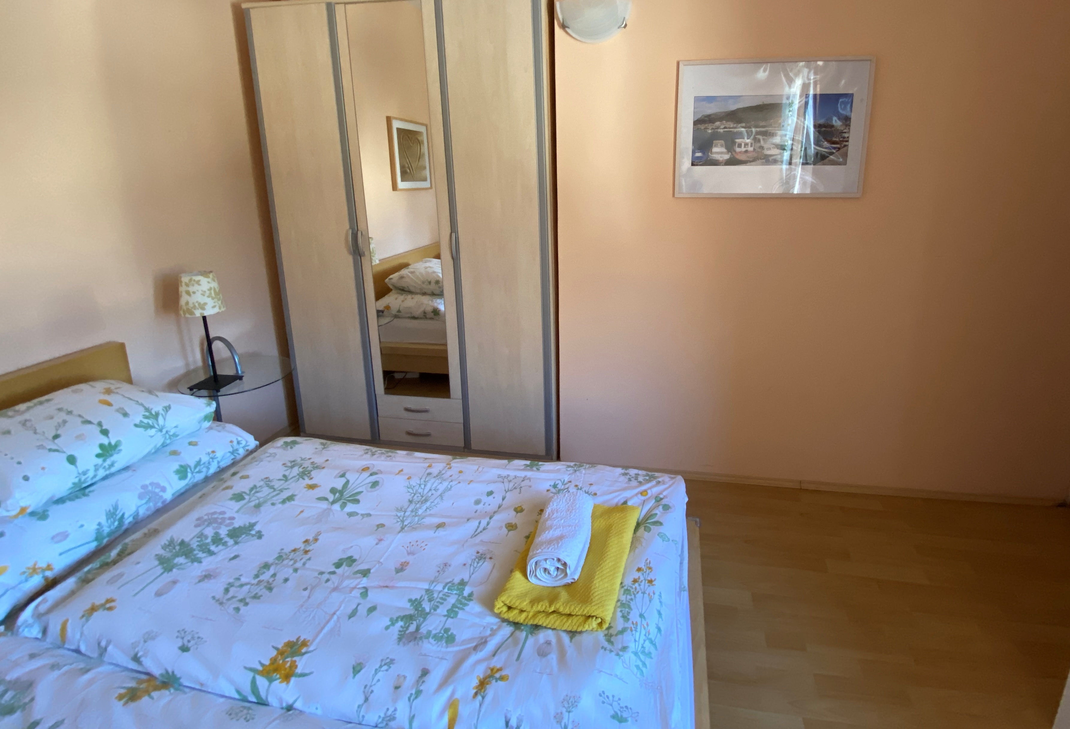 One bedroom apartment with balcony Baška, Krk  A-a