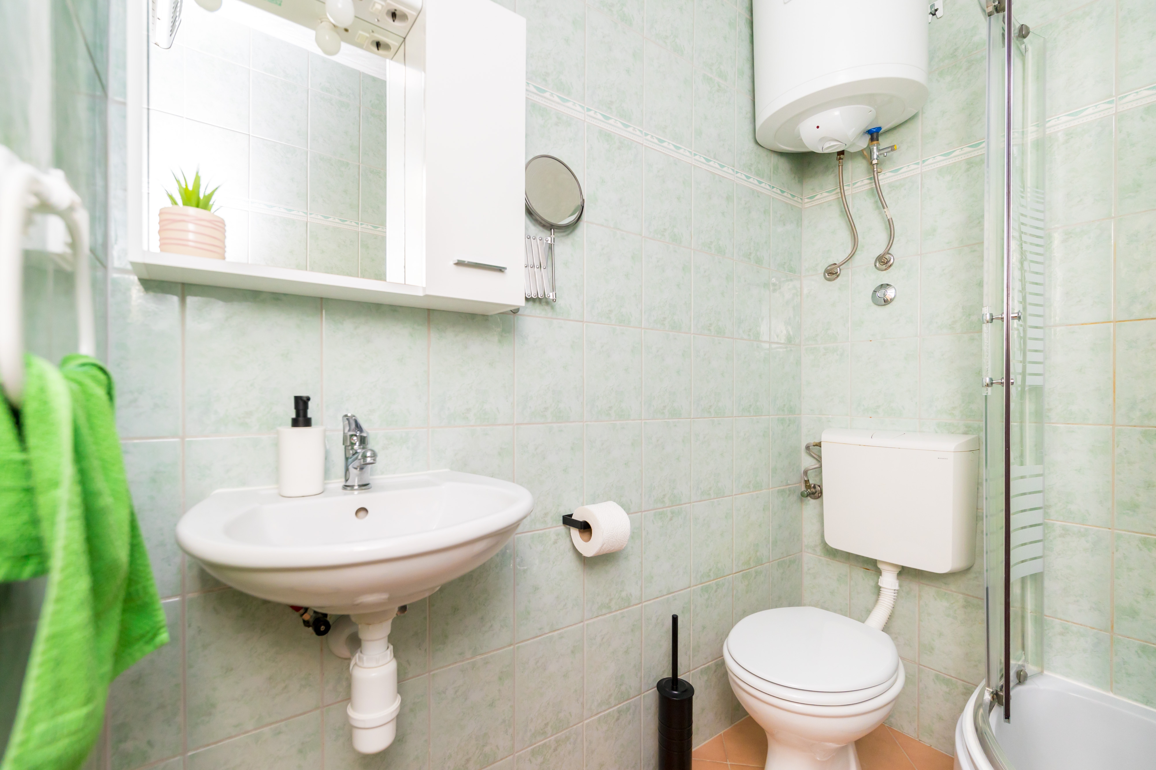 One bedroom apartment with terrace Baška, Krk  A-a