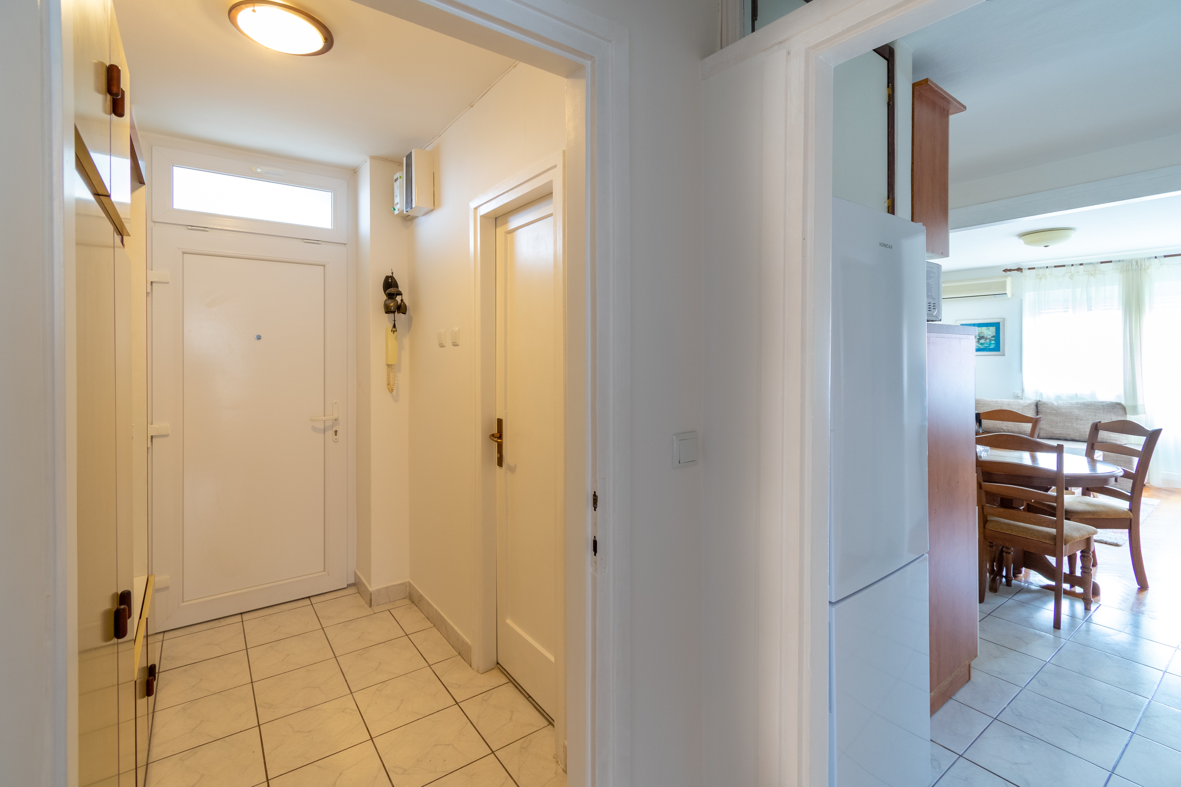 Two bedroom apartment with balcony and sea view Zadar  A-a