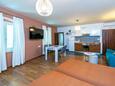 Zadar, Гостиная в размещении типа apartment, доступный кондиционер и WiFi.
