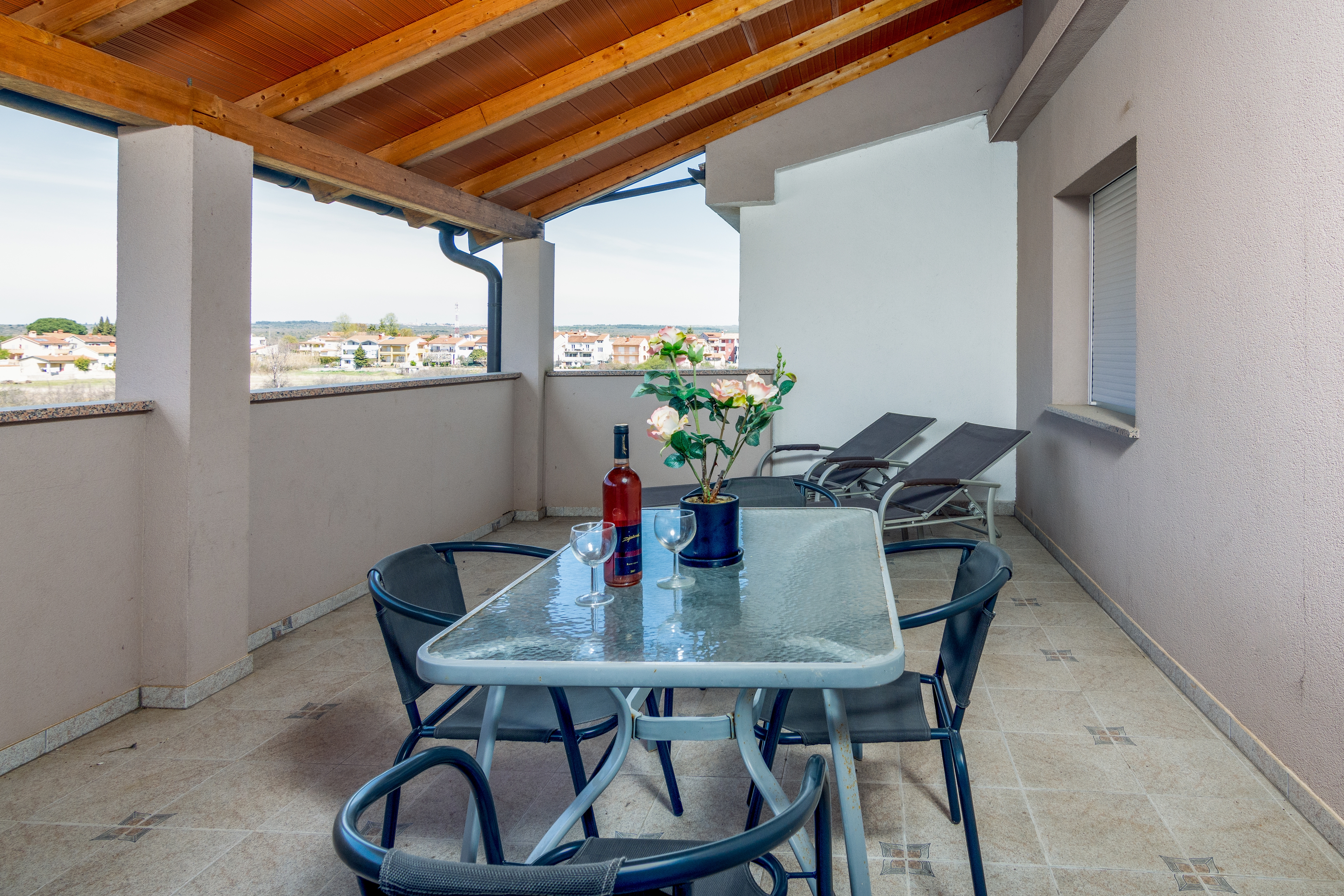 One bedroom apartment with terrace Valbandon, Fažana (A-19511-b)