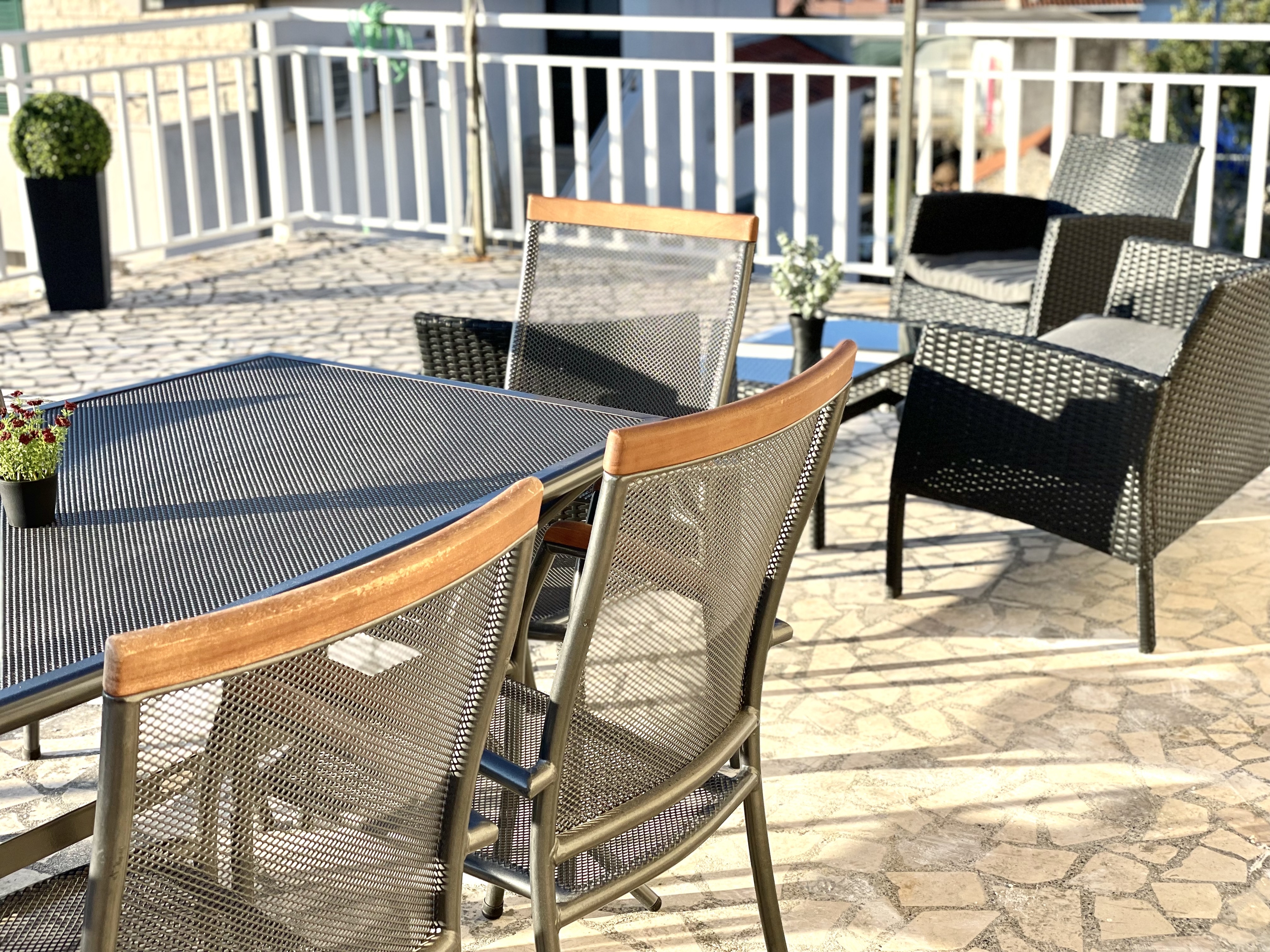 Two bedroom apartment with terrace and sea view Lovište, Pelješac  A-a