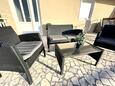 Lovište, Terrace in the apartment, with a sea view and WiFi.