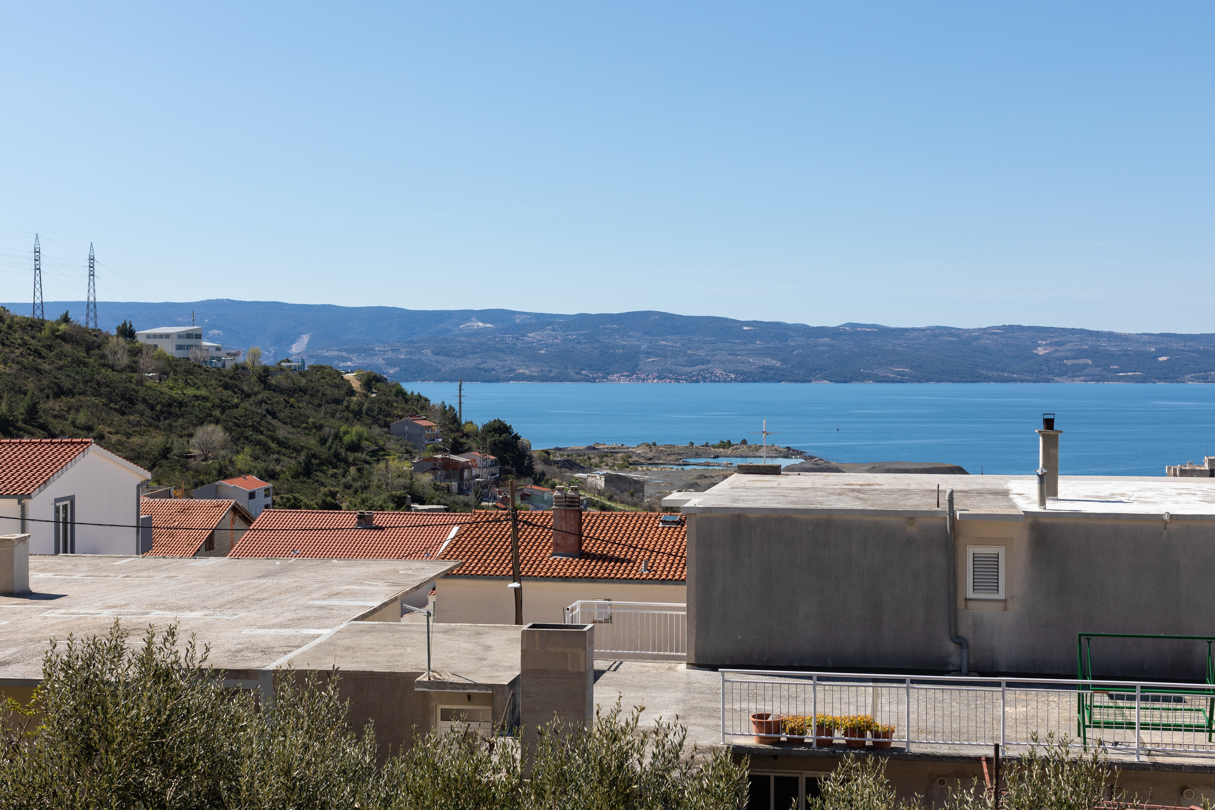 One bedroom apartment with balcony and sea view Dugi Rat, Omiš  A-a