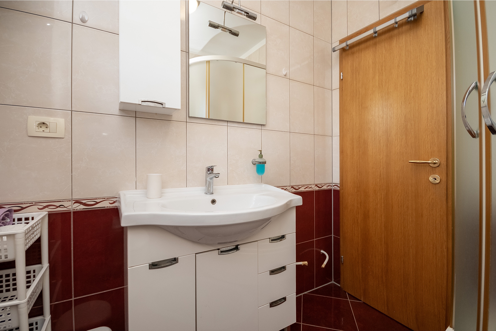 One bedroom apartment with balcony and sea view Dugi Rat, Omiš  A-a